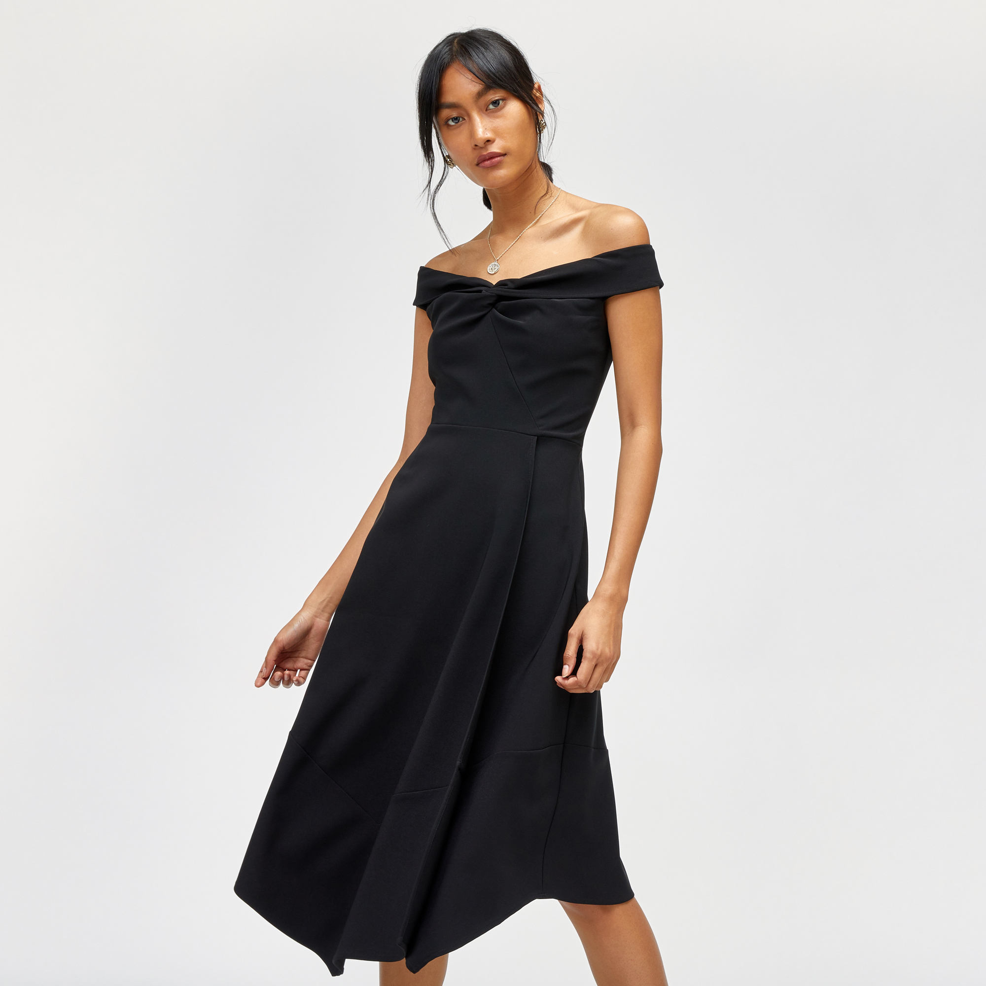 warehouse bardot dress