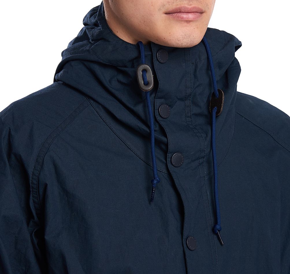 barbour lightweight hooded bedale waxed cotton jacket