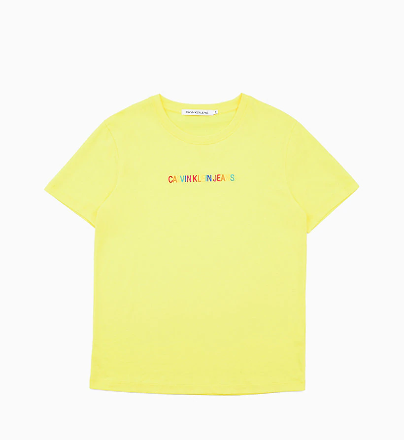 rainbow calvin klein shirt