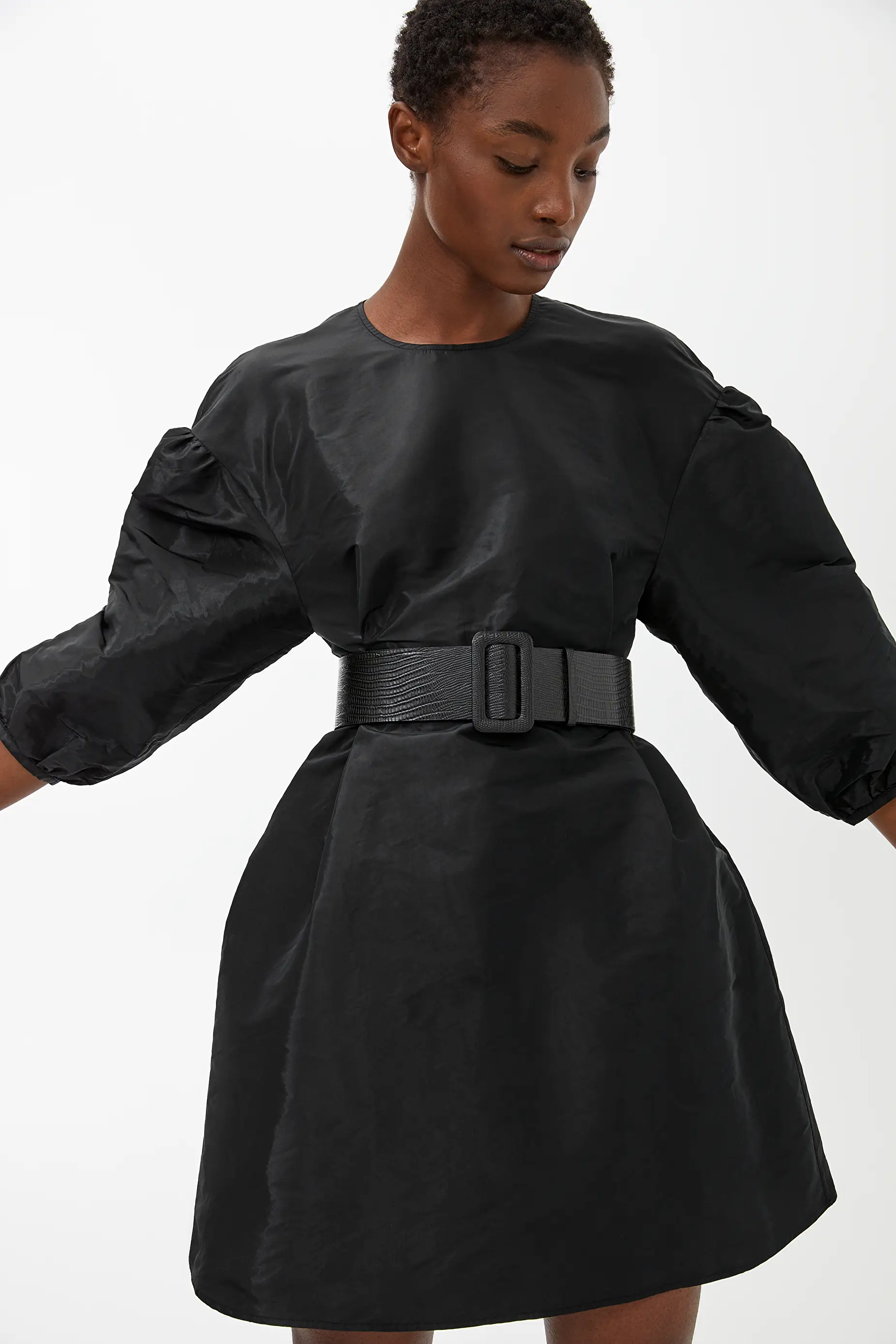 A-Line Taffeta Dress | Endource