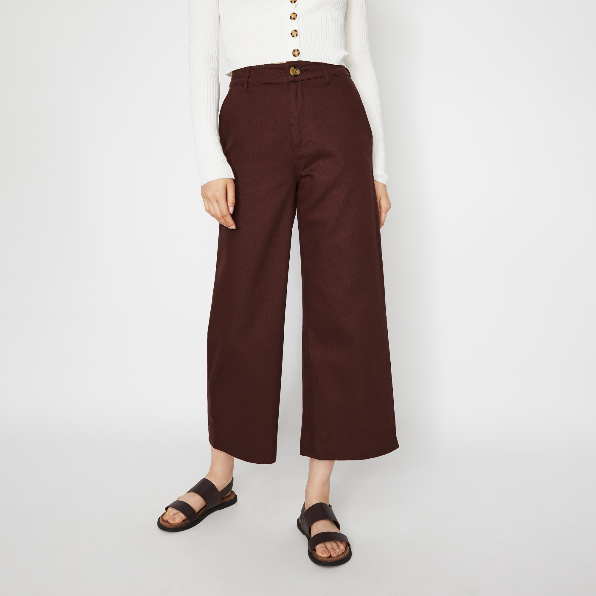 wide leg trousers warehouse