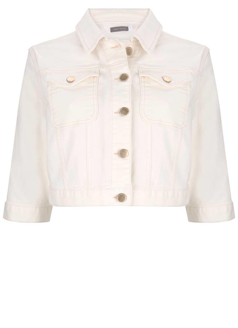 off white cowboy jacket