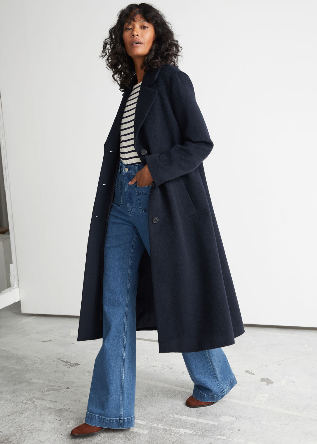 & other stories alpaca coat