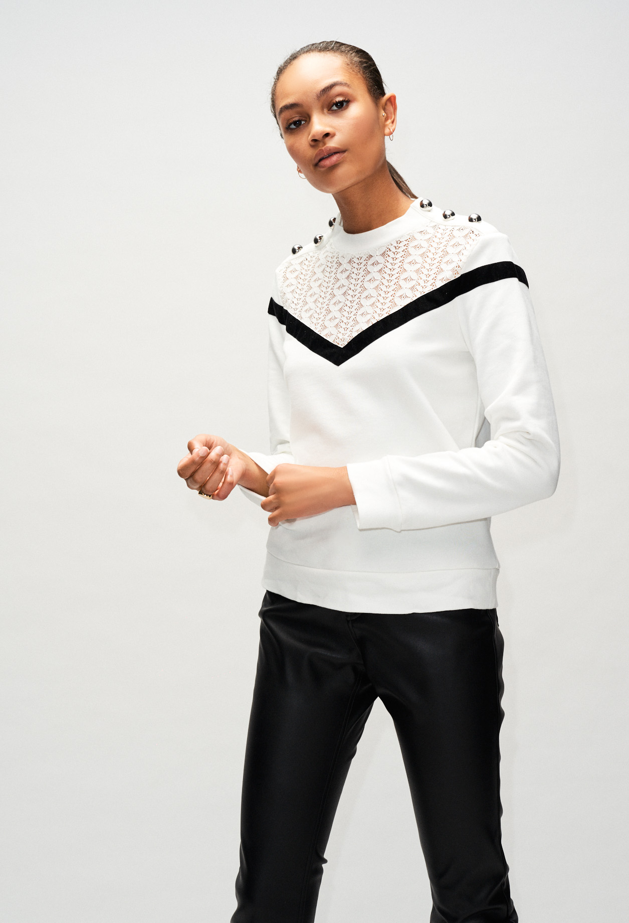 claudie pierlot sweatshirt