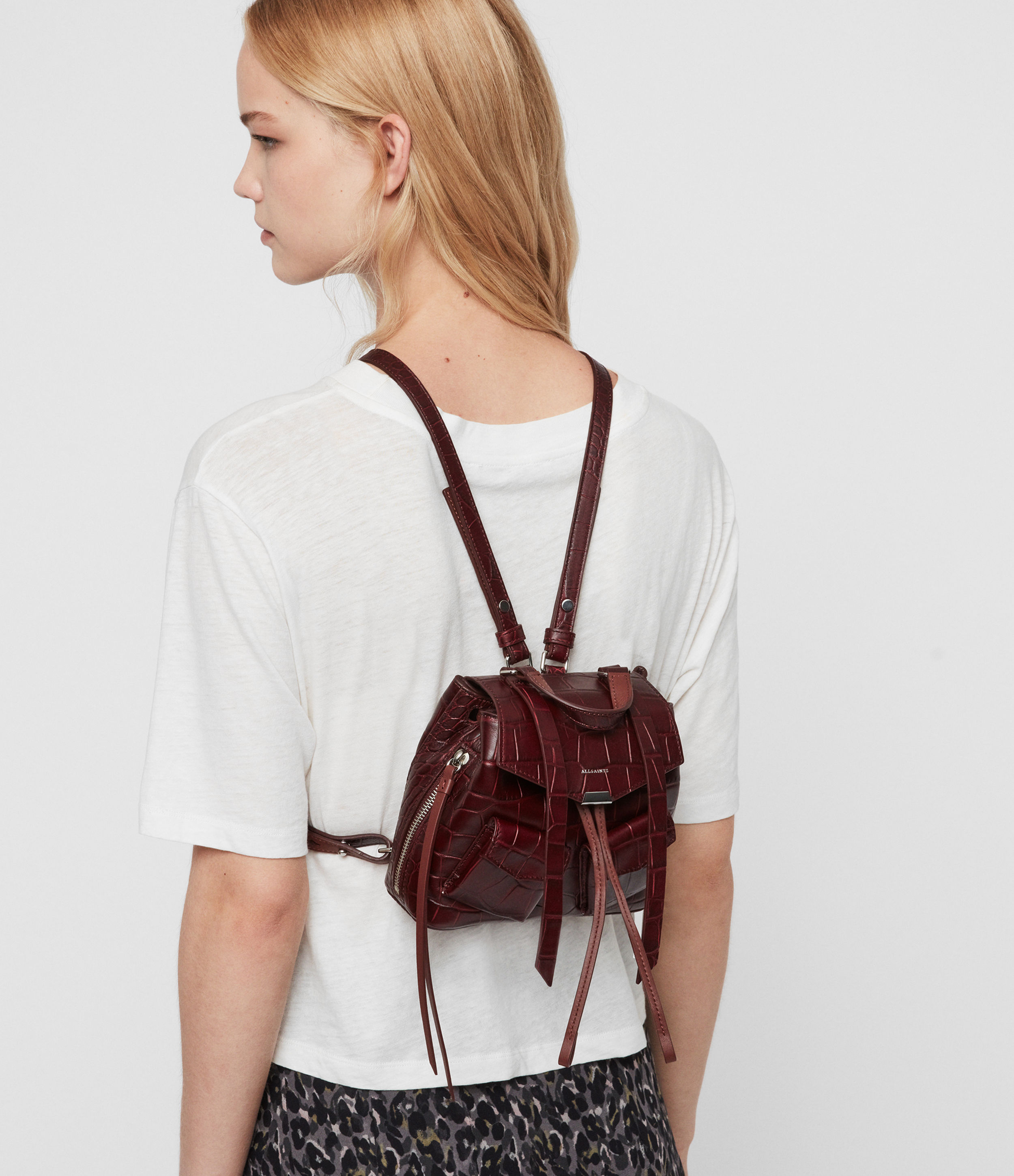 allsaints mini backpack