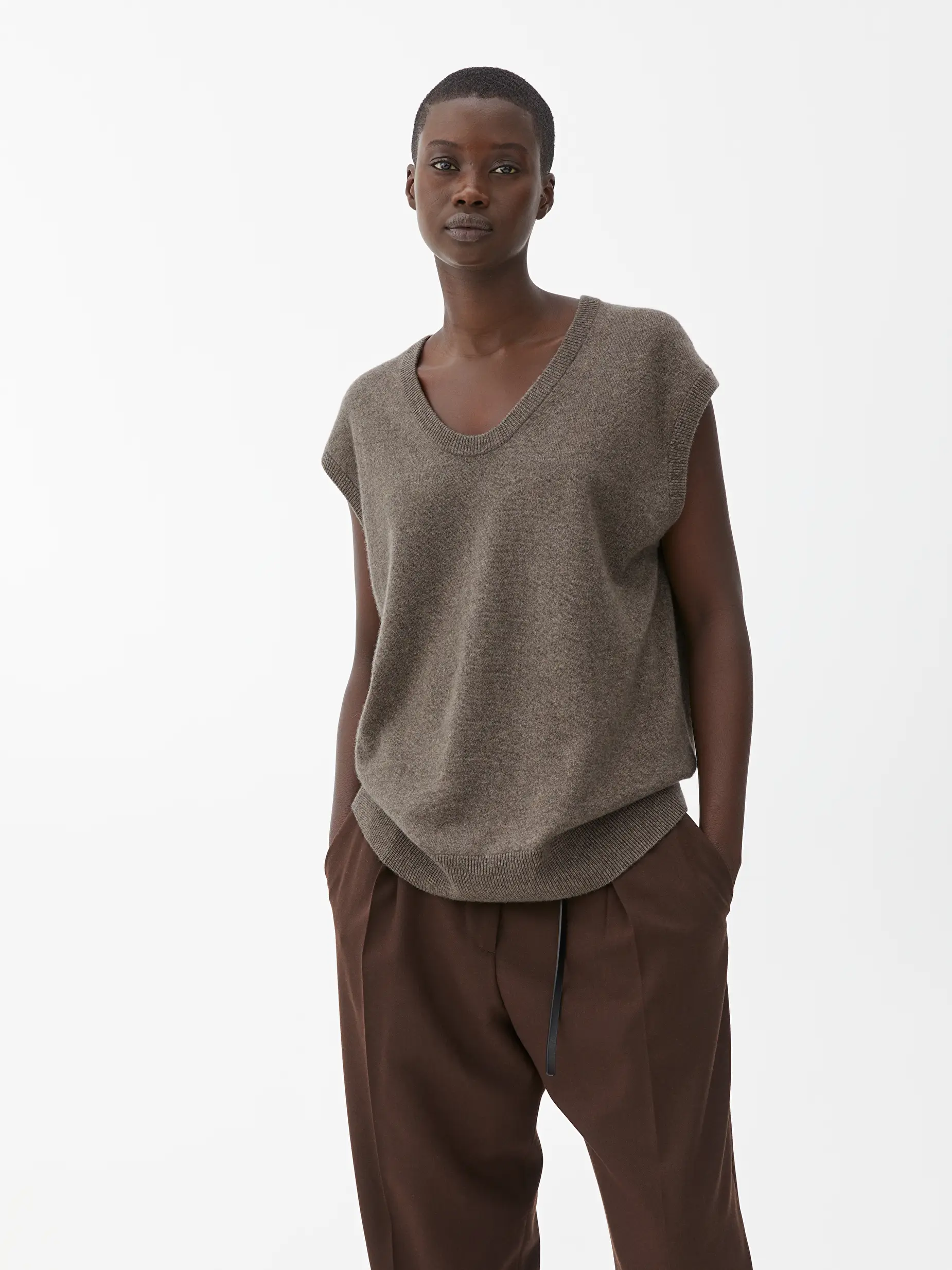 cashmere vests