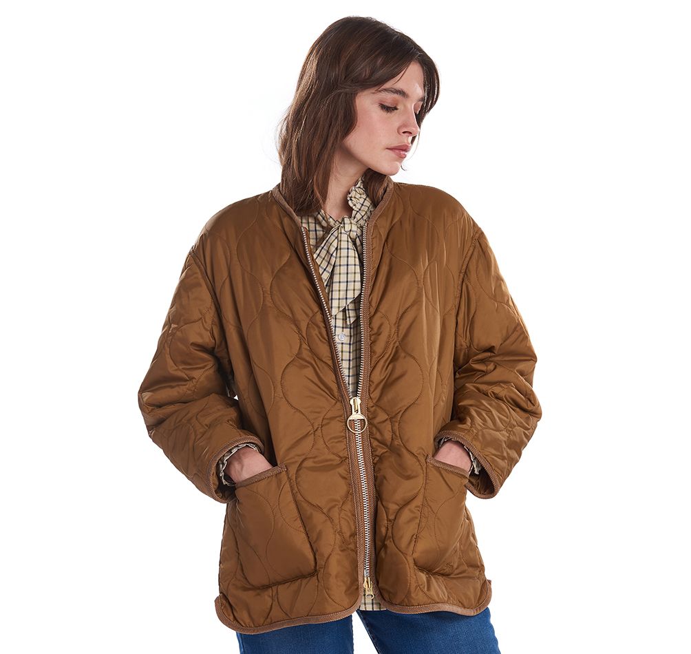 barbour darcy quilted jacket