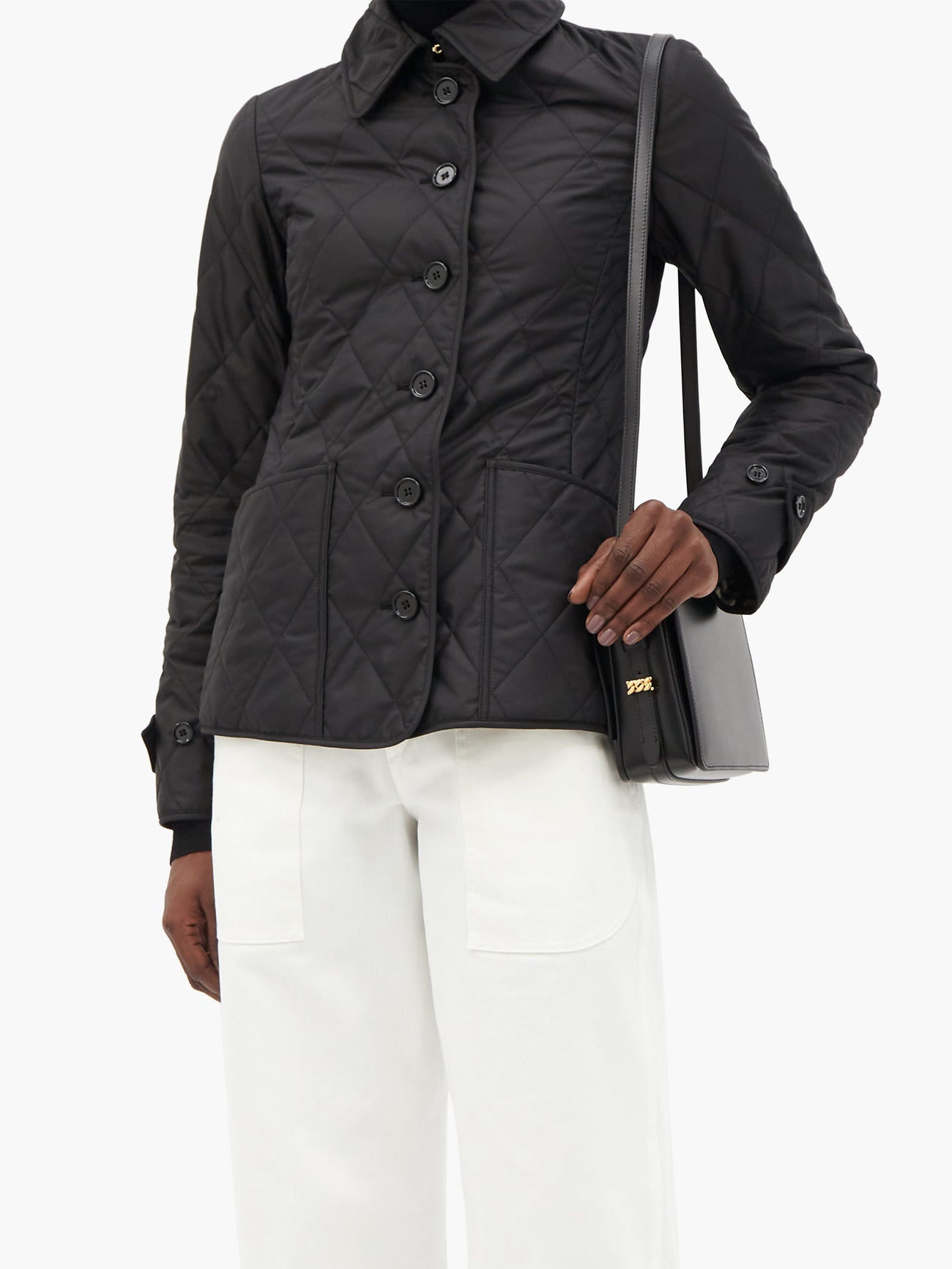 burberry quilted shell jacket