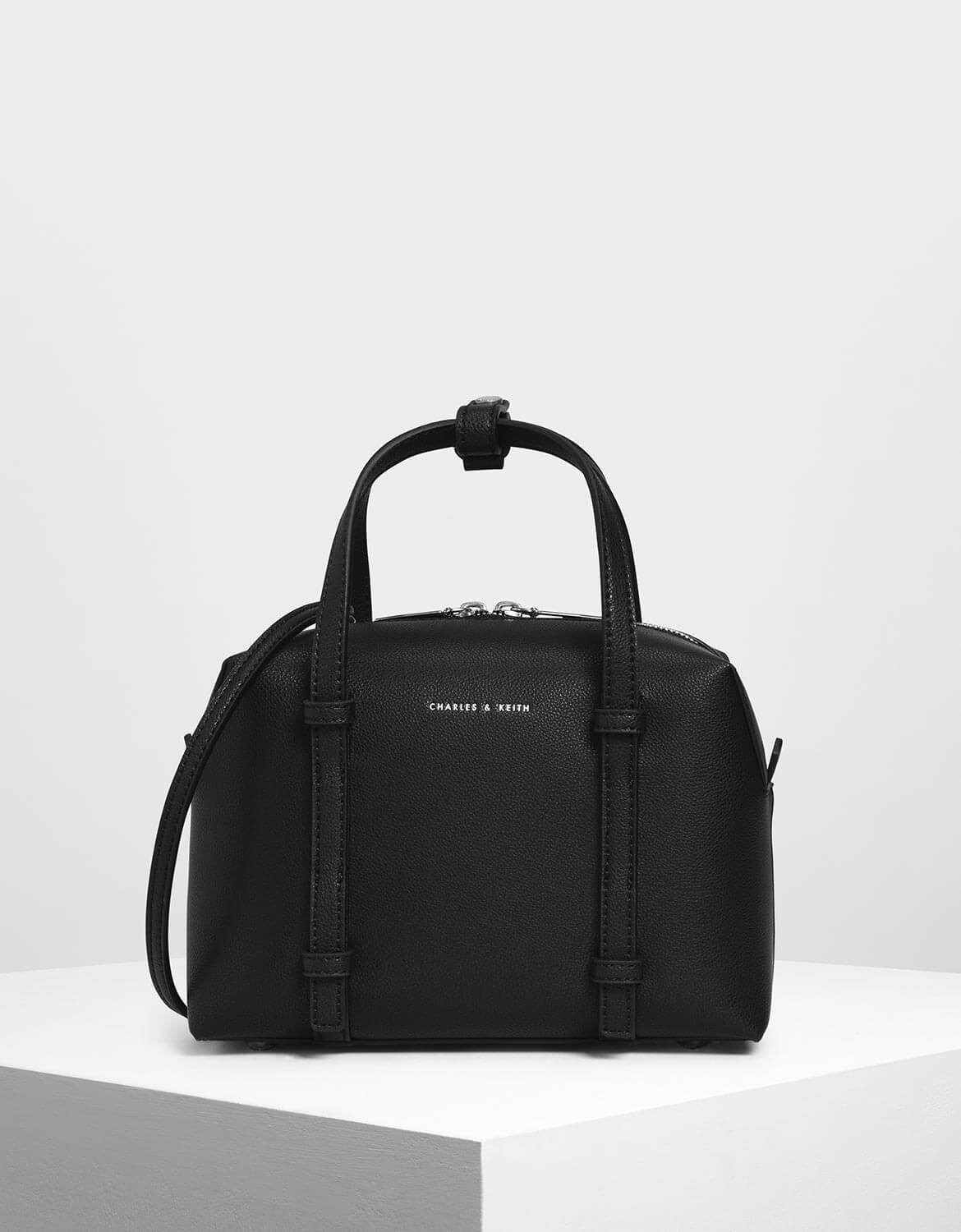 charles and keith soft bowling bag