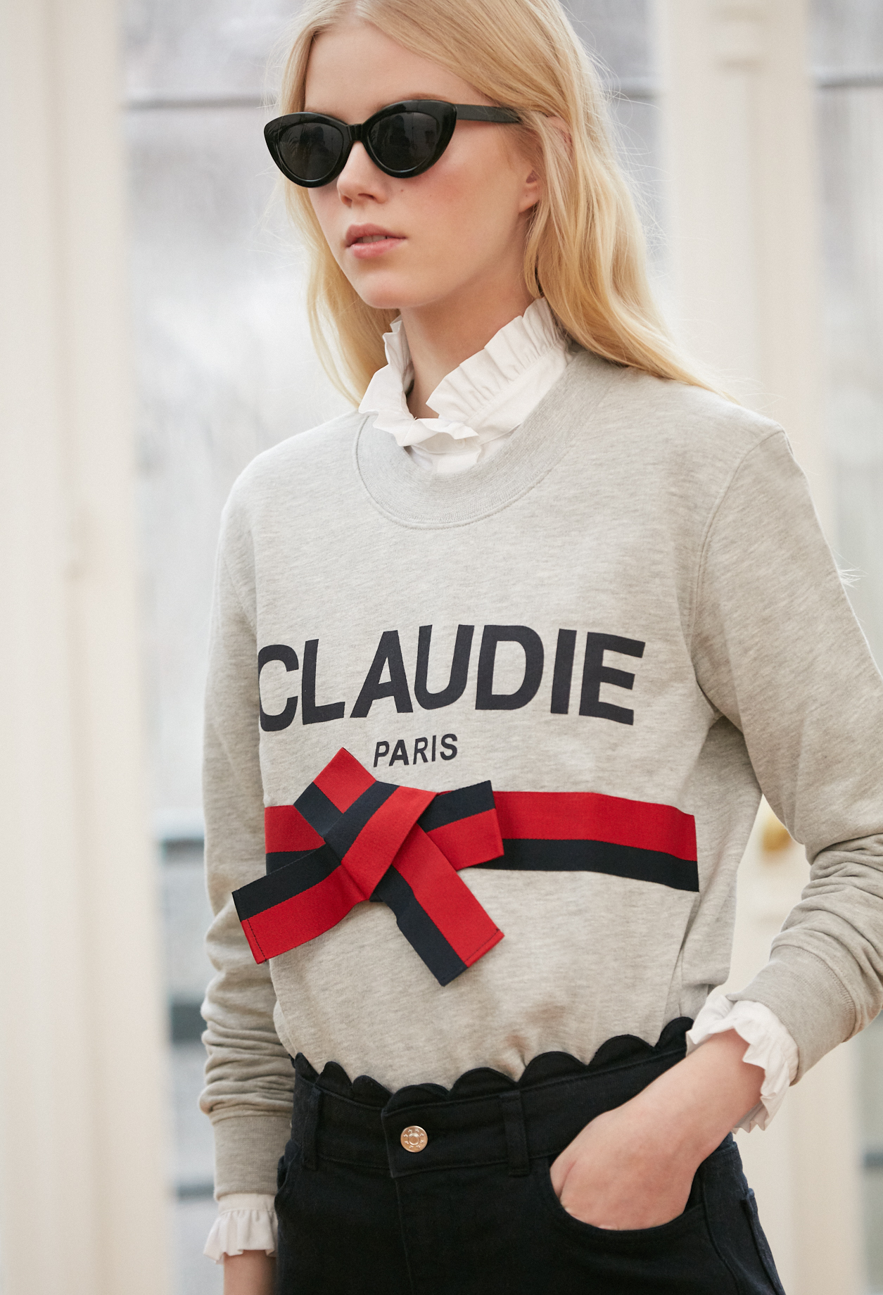 claudie pierlot sweatshirt