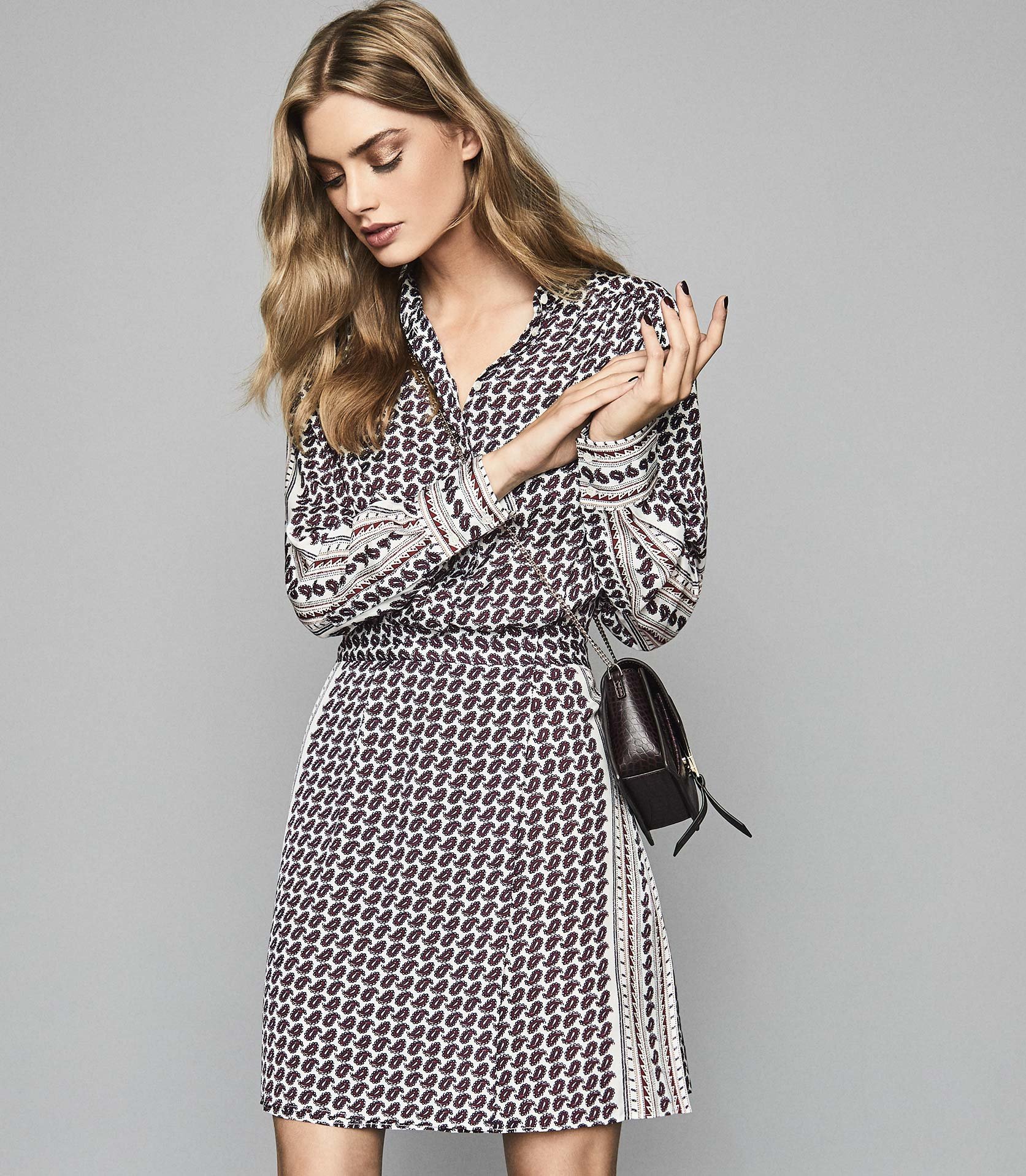 reiss shirt dress