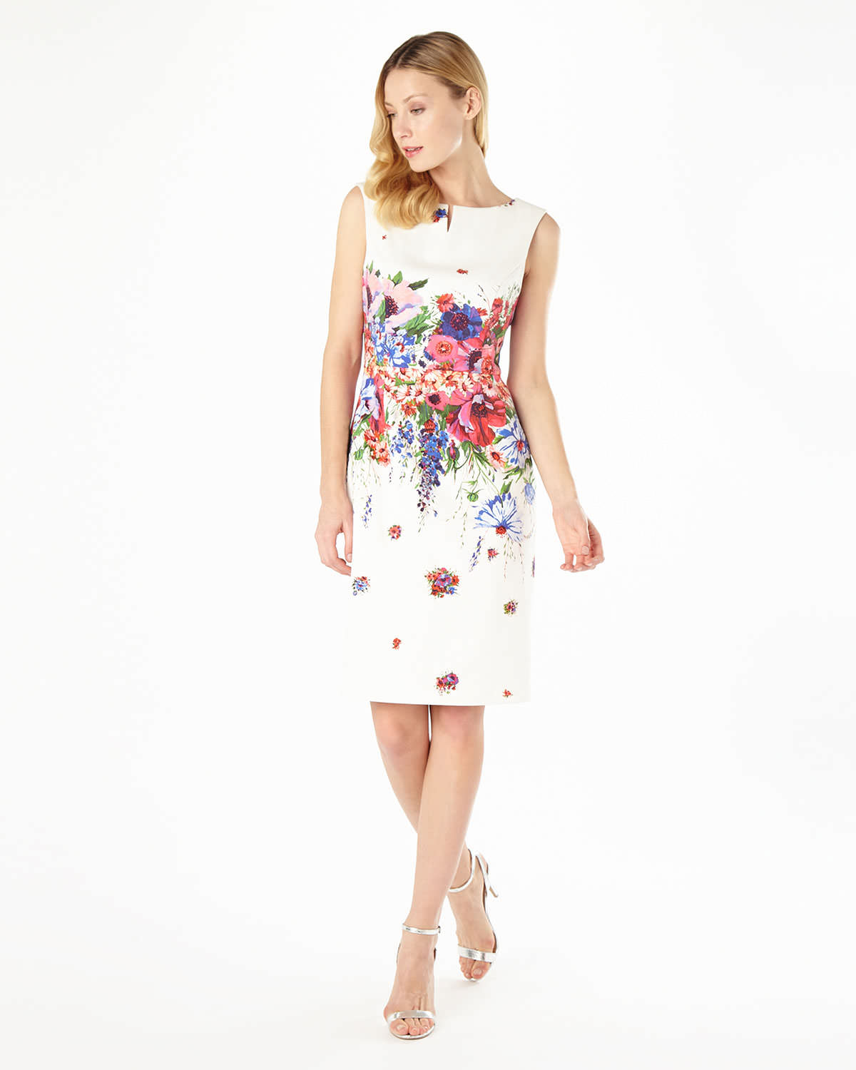 phase eight white floral dress