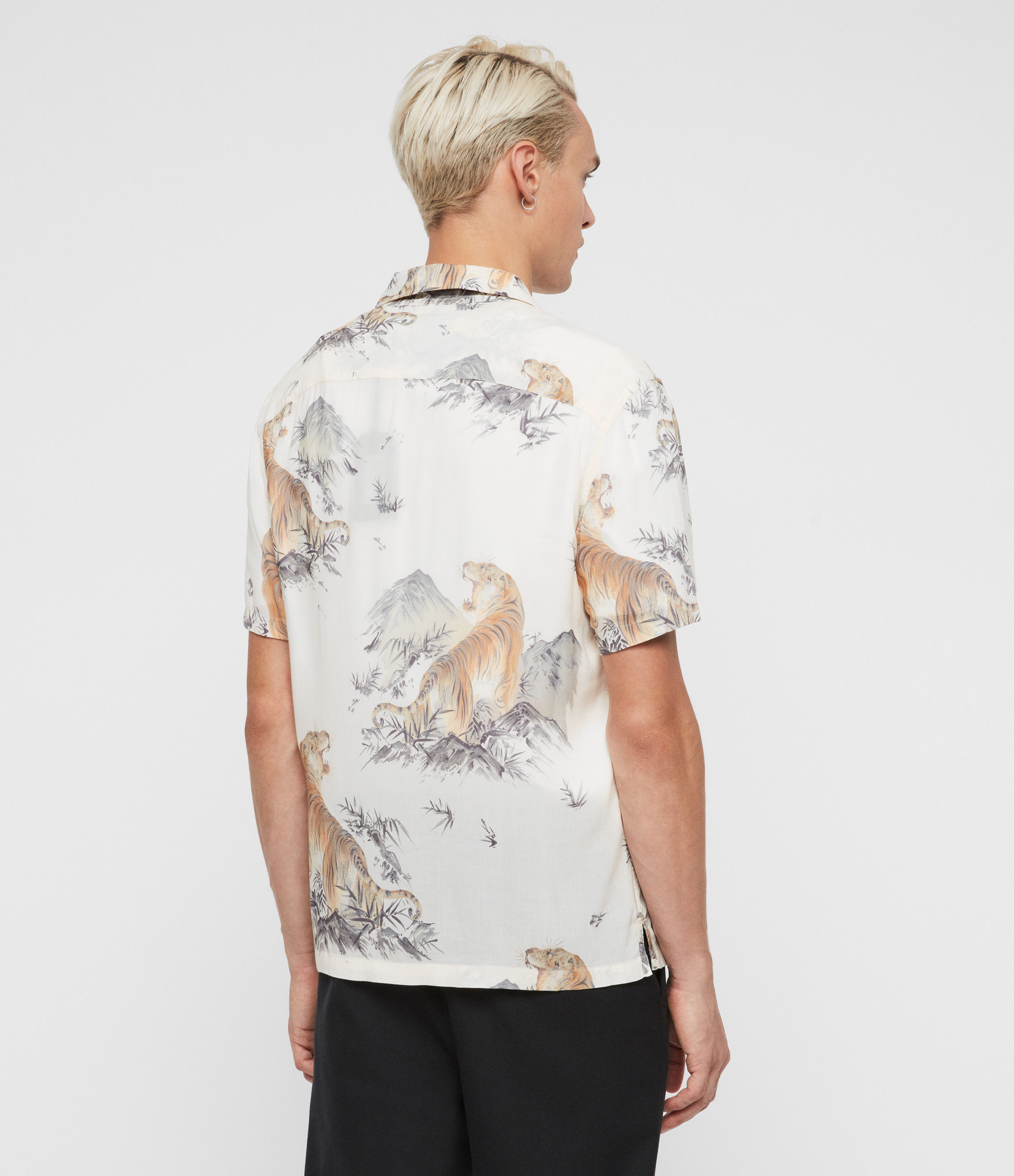 all saints tiger shirt