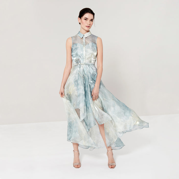 kimi scooped bodycon midi dress