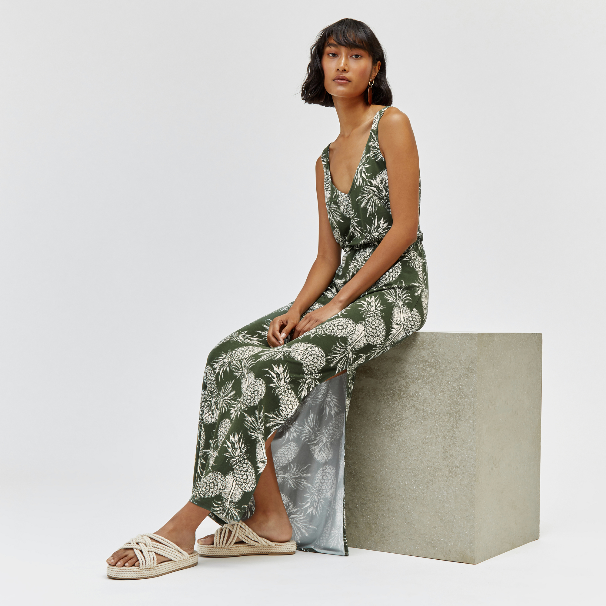 warehouse pineapple dress