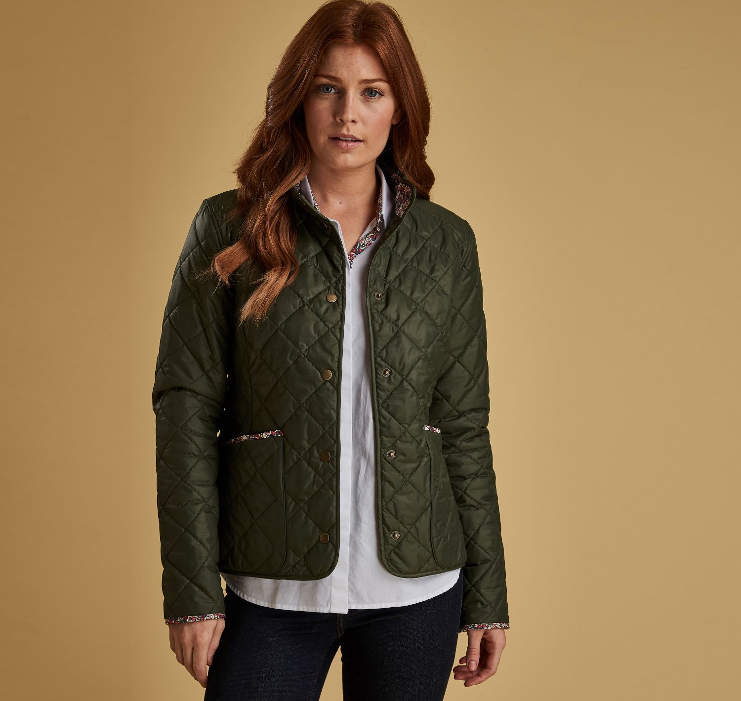 Barbour evelyn quilted jacket online