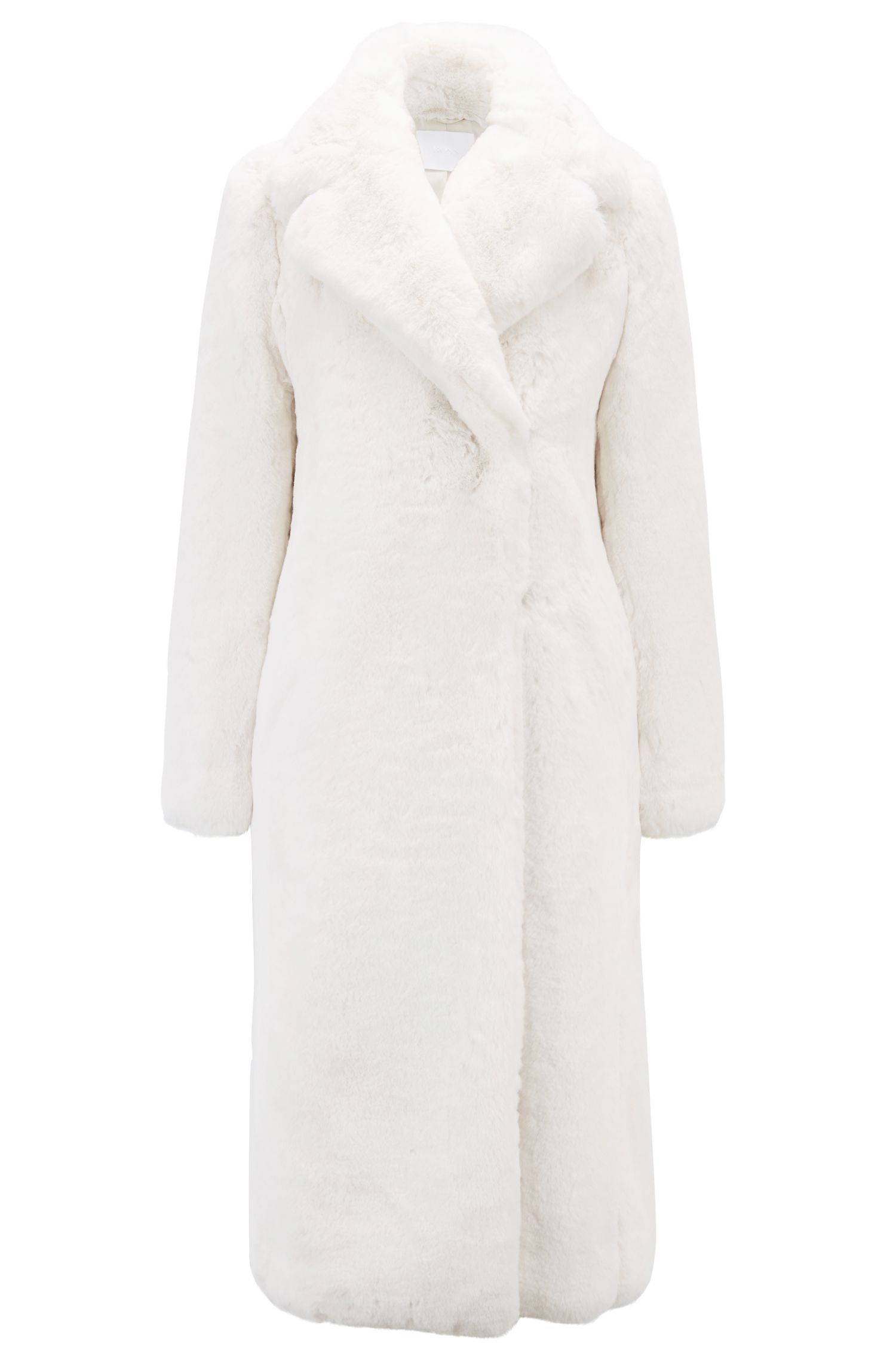 Oversized Lapels Faux-fur Coat | Endource