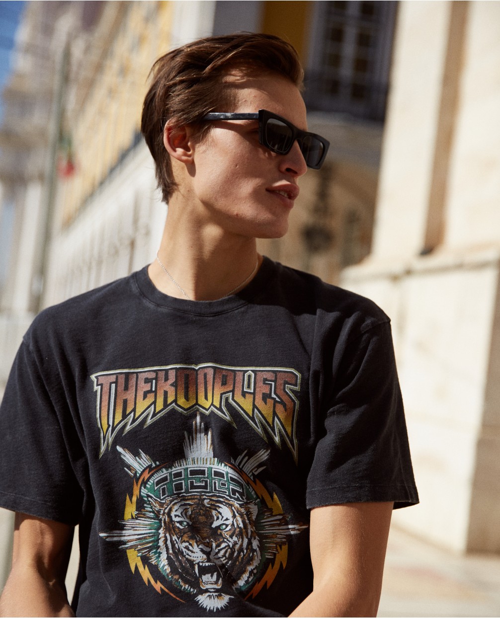 the kooples t shirt tiger