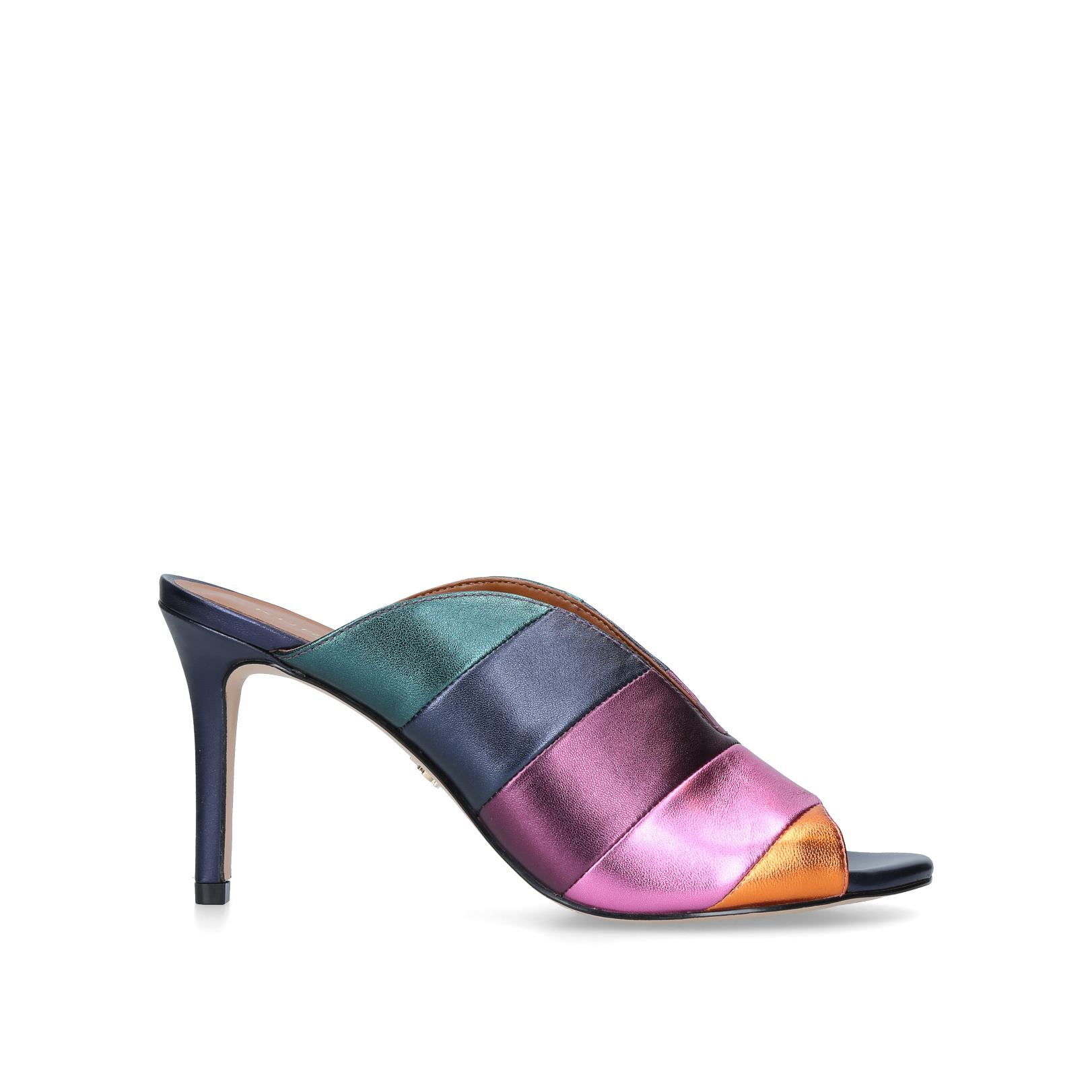 kurt geiger rainbow mules