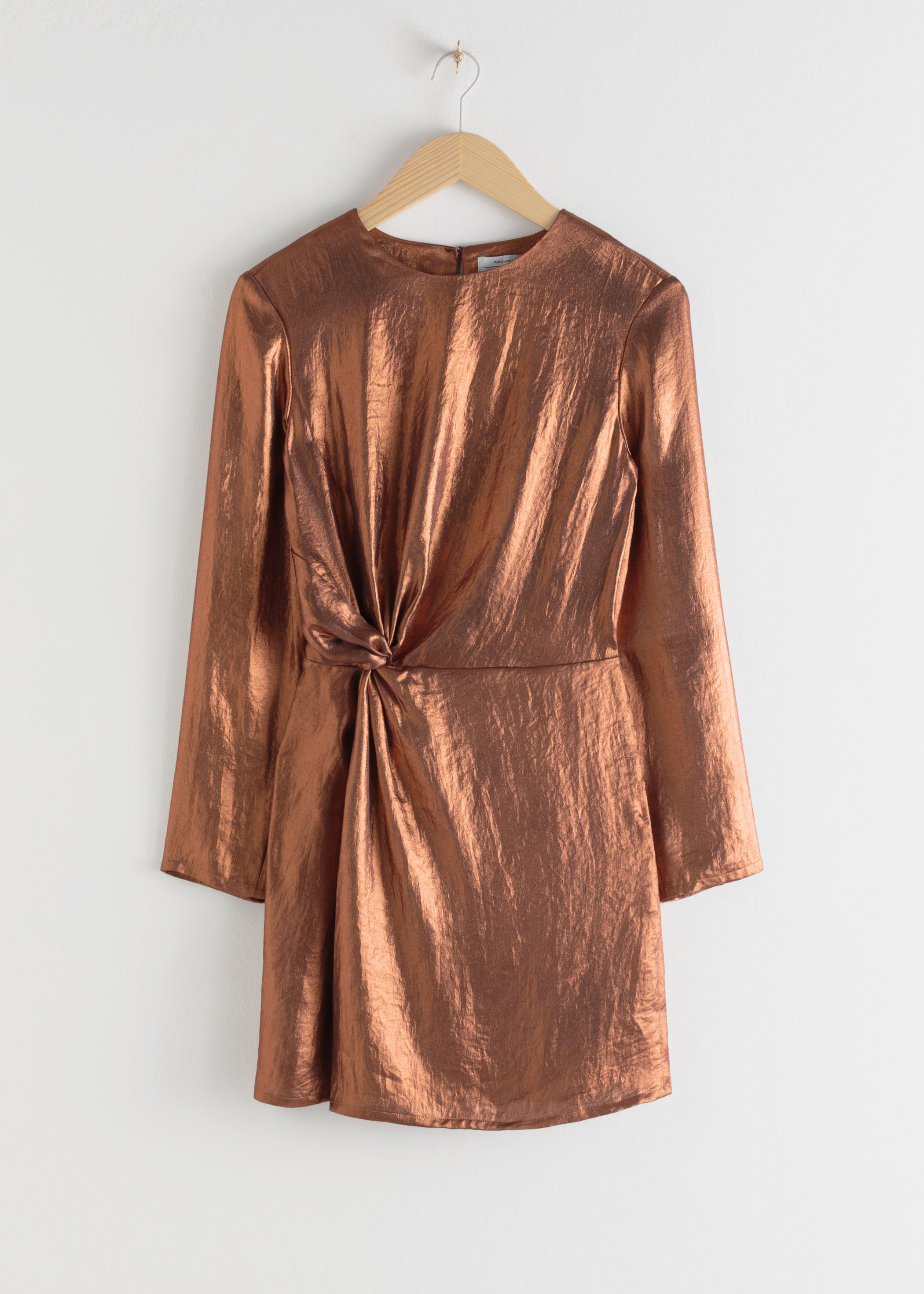 knot mini dress
