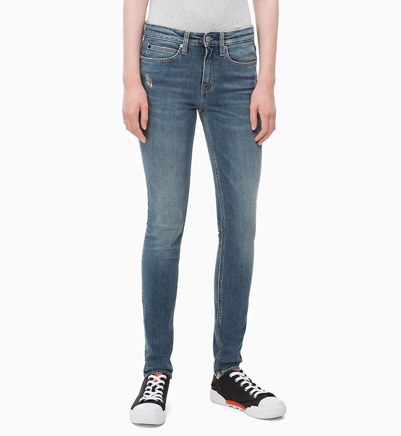 Ckj 011 Mid Rise Skinny Jeans