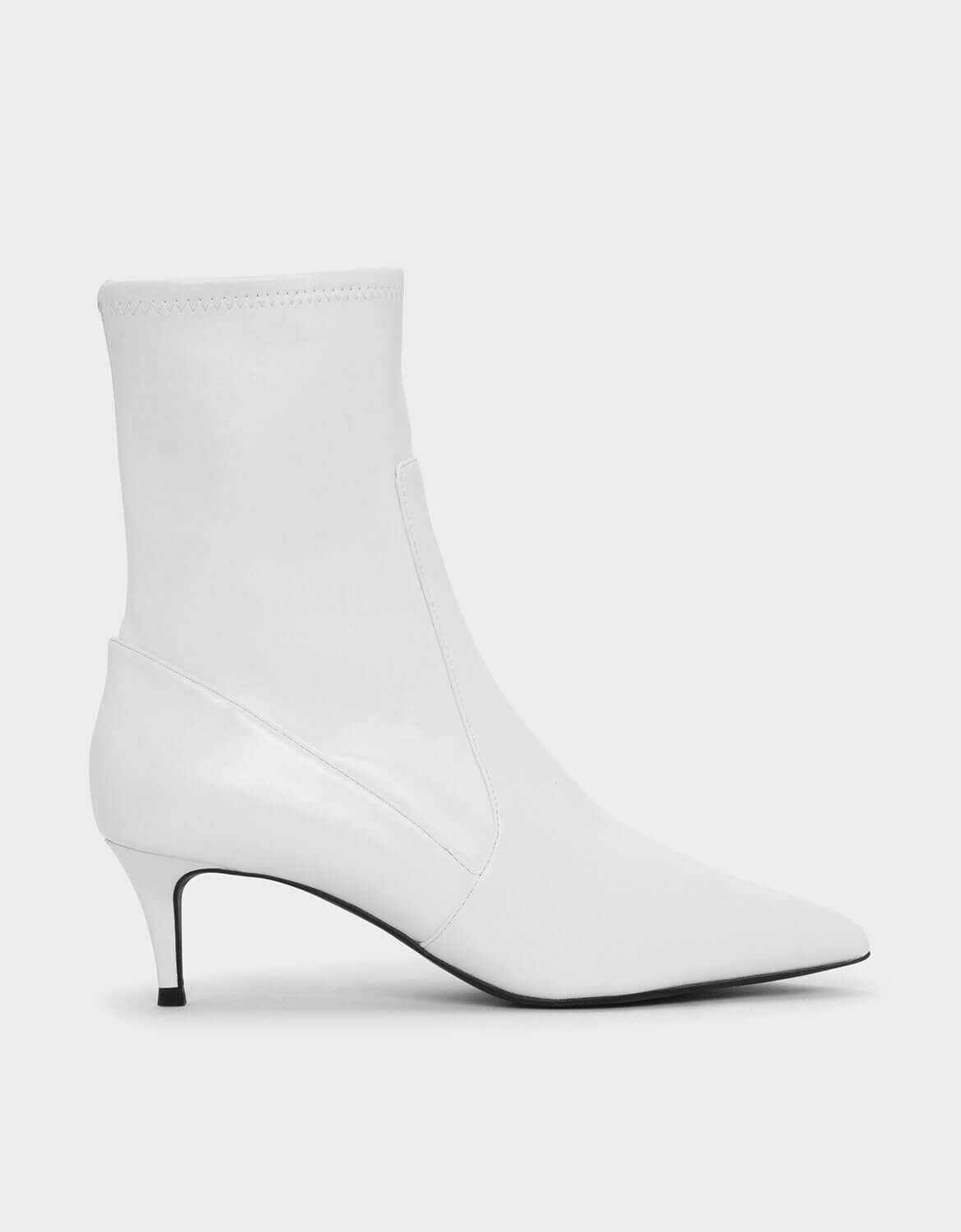 white boots kitten heel
