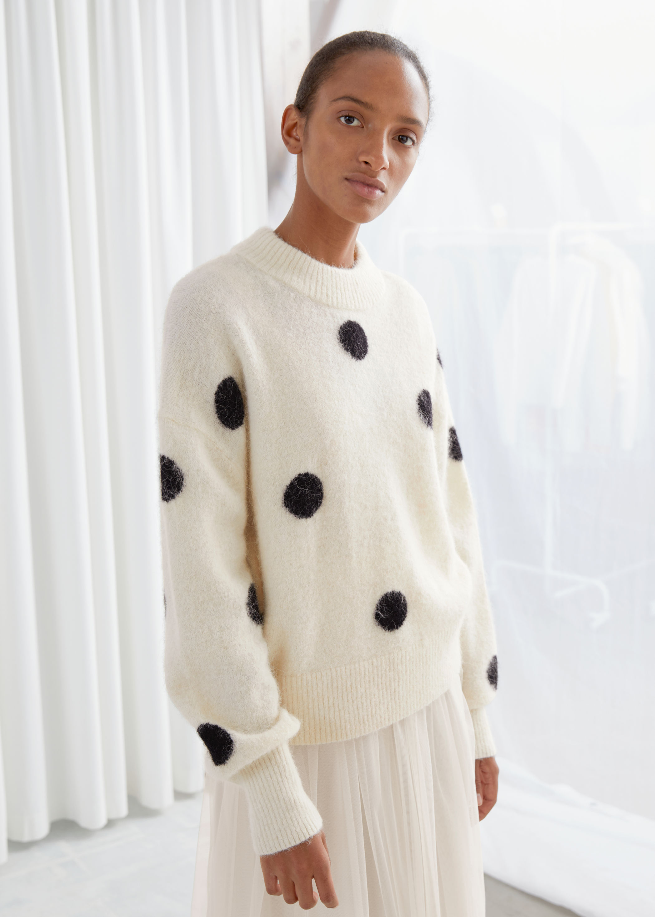 dot sweater