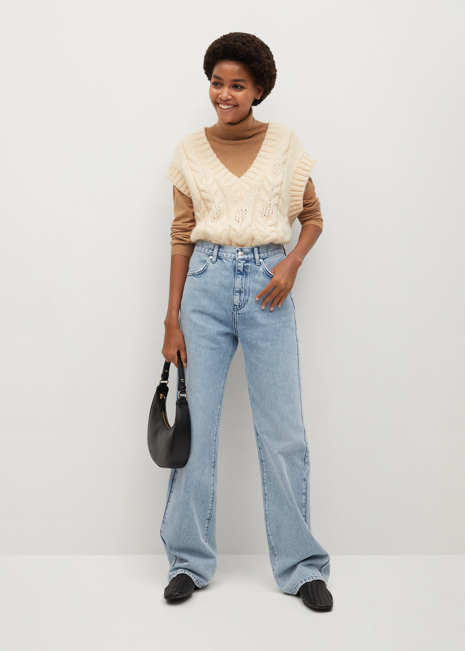 High Waist Straight Jeans | Endource