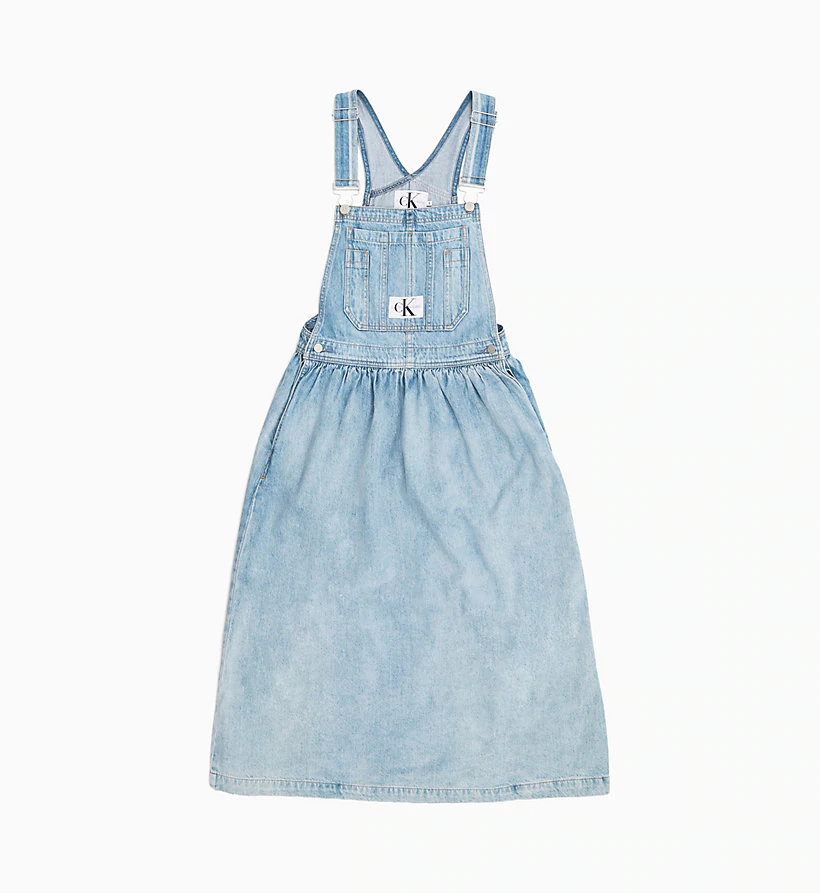 calvin klein dungaree dress