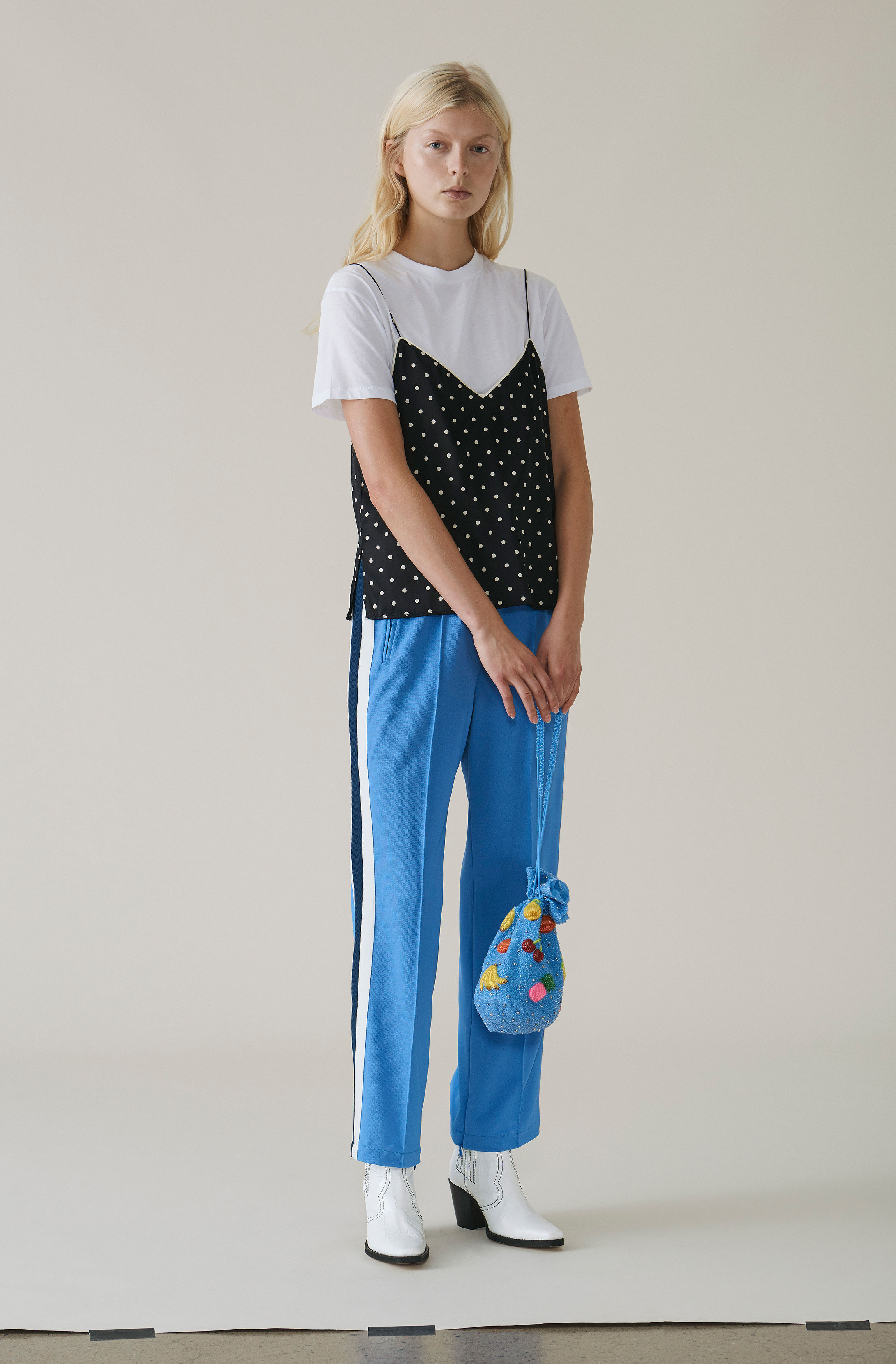 ganni dubois polo pants