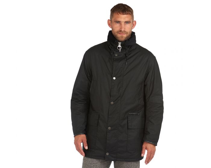 barbour border wax jacket