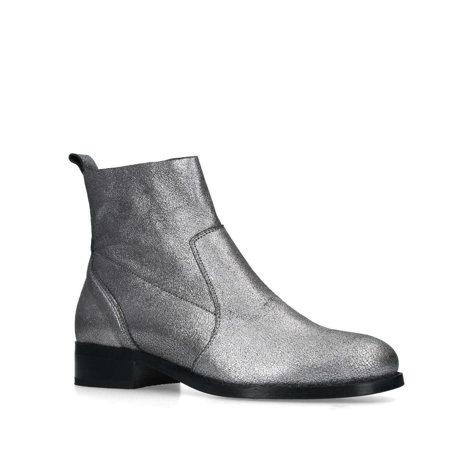 carvela silver boots