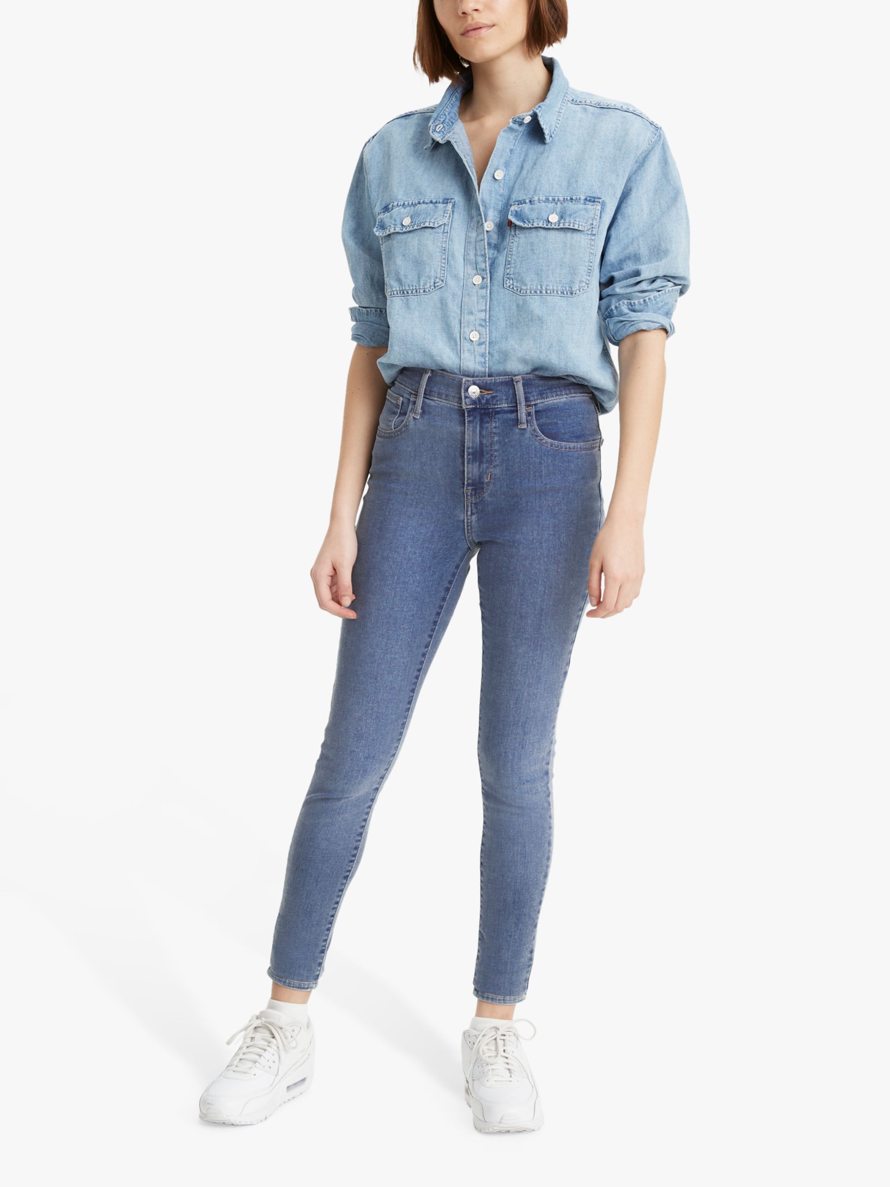 720 high rise super skinny jeans