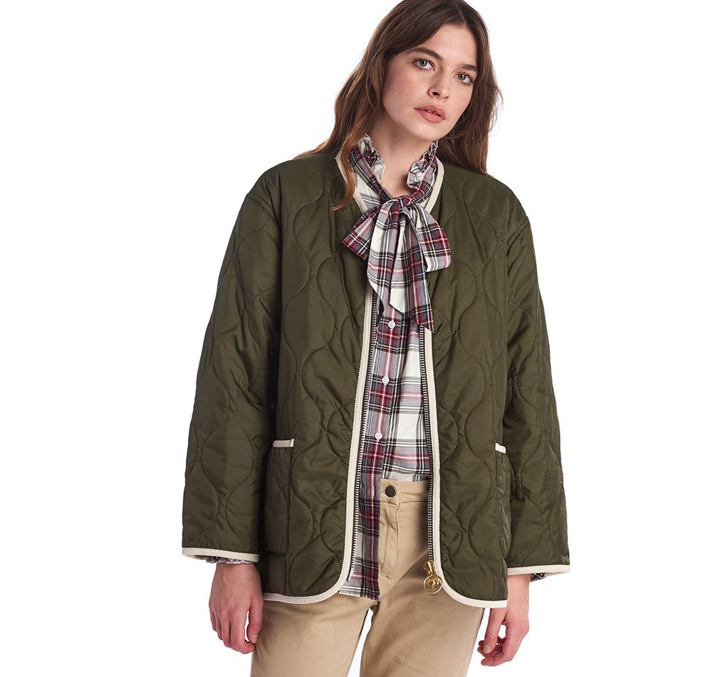 barbour alexa chung quilted jacket
