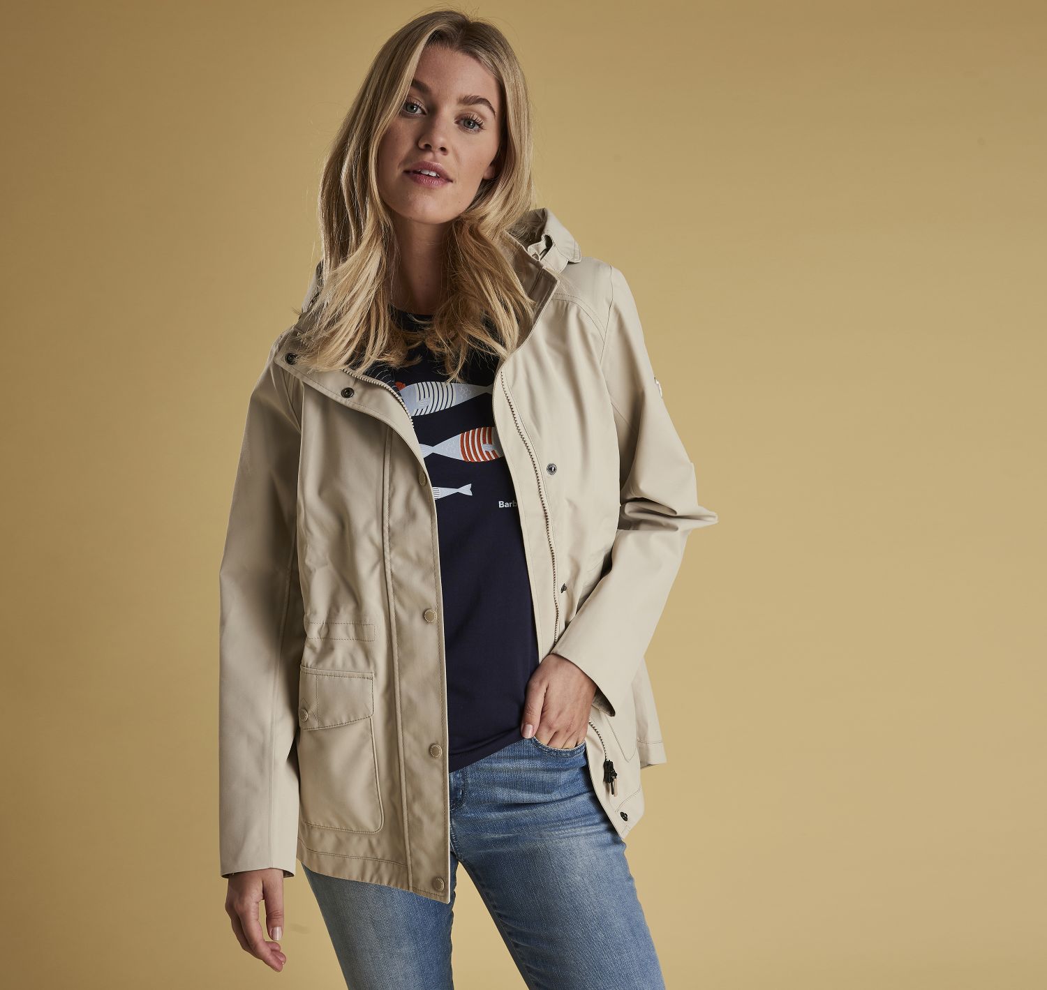 barbour backshore waterproof breathable jacket