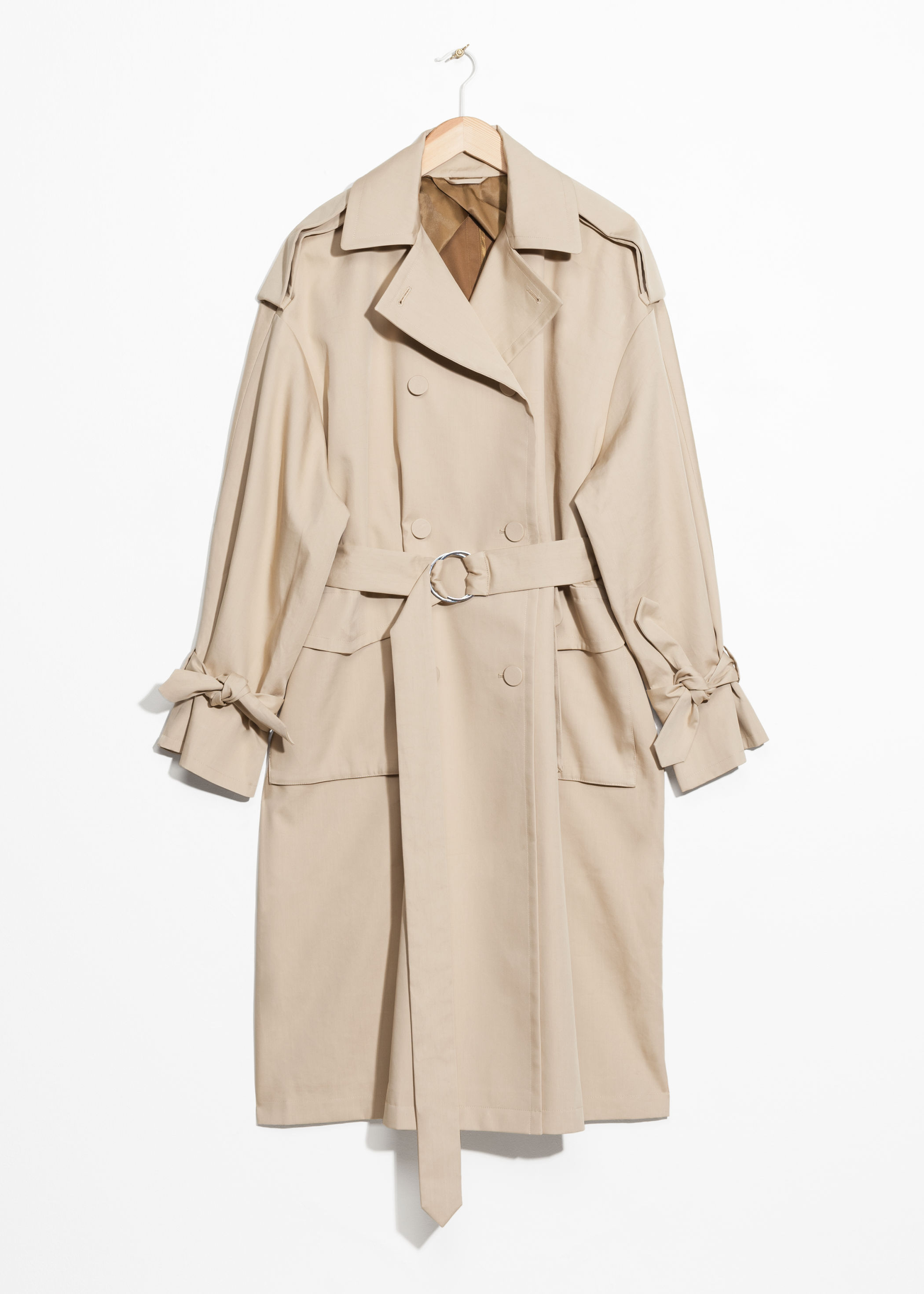 & other stories trench coat