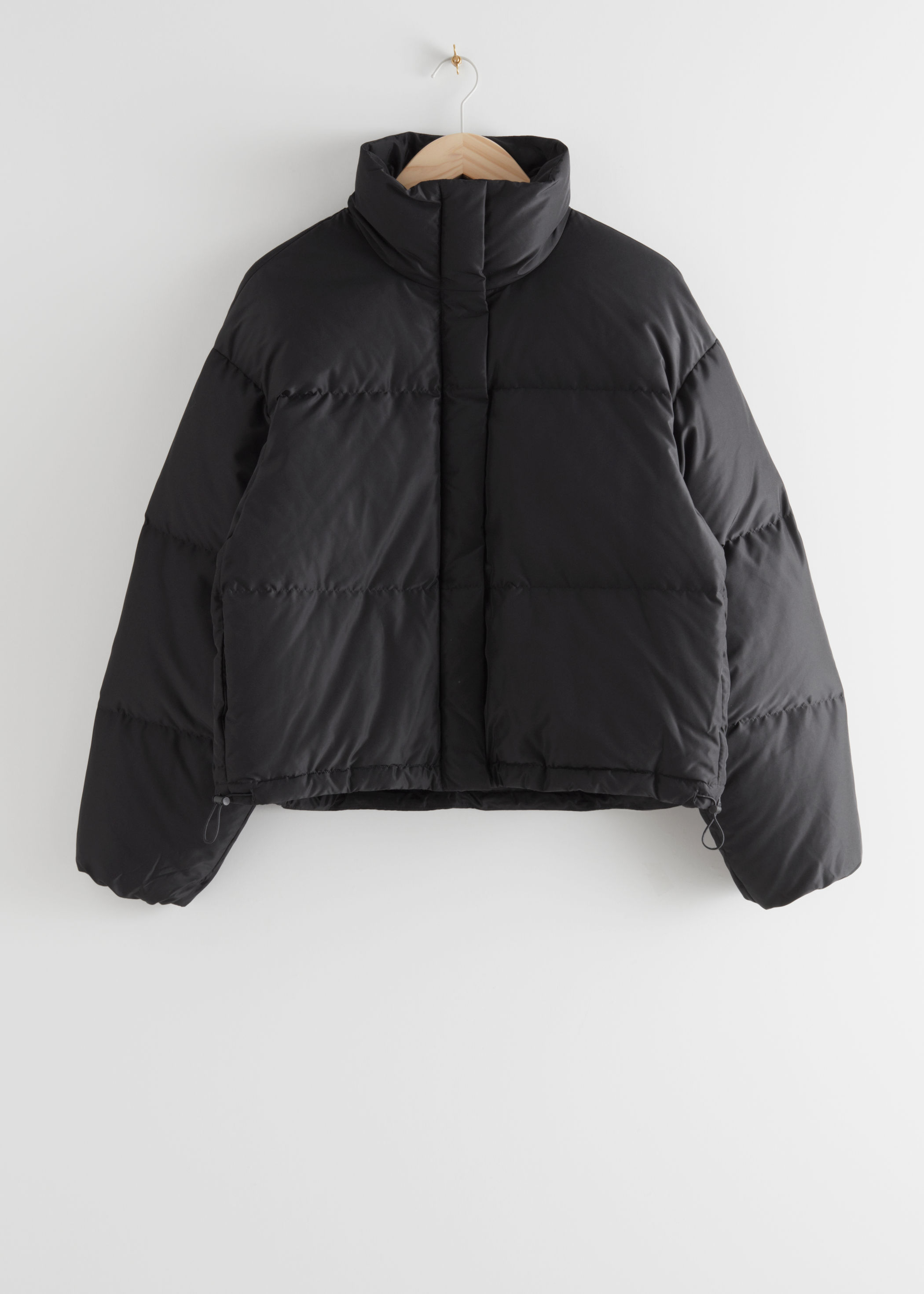 short puffa jacket