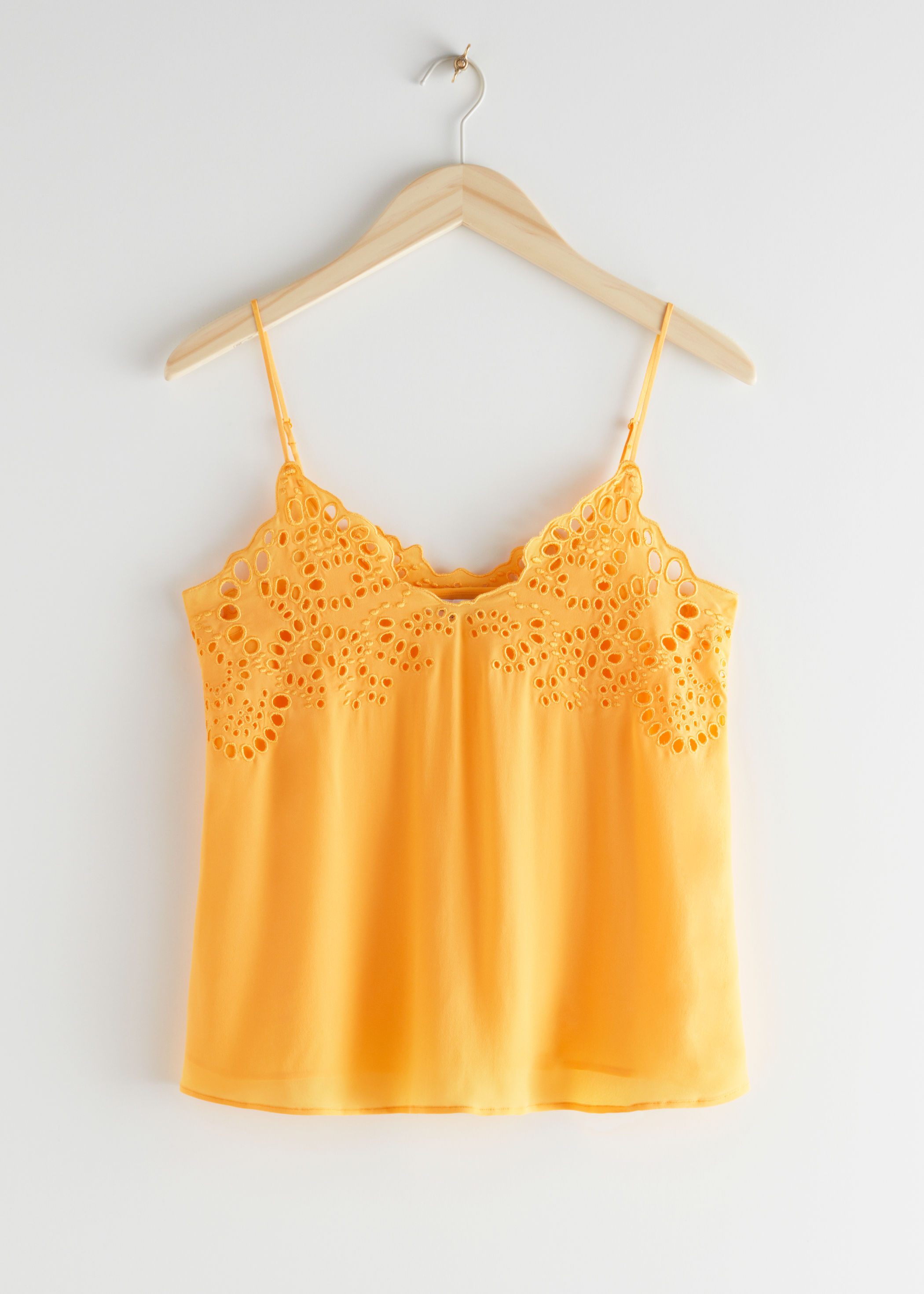 yellow strap top