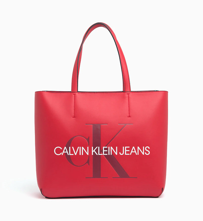 calvin klein red bag