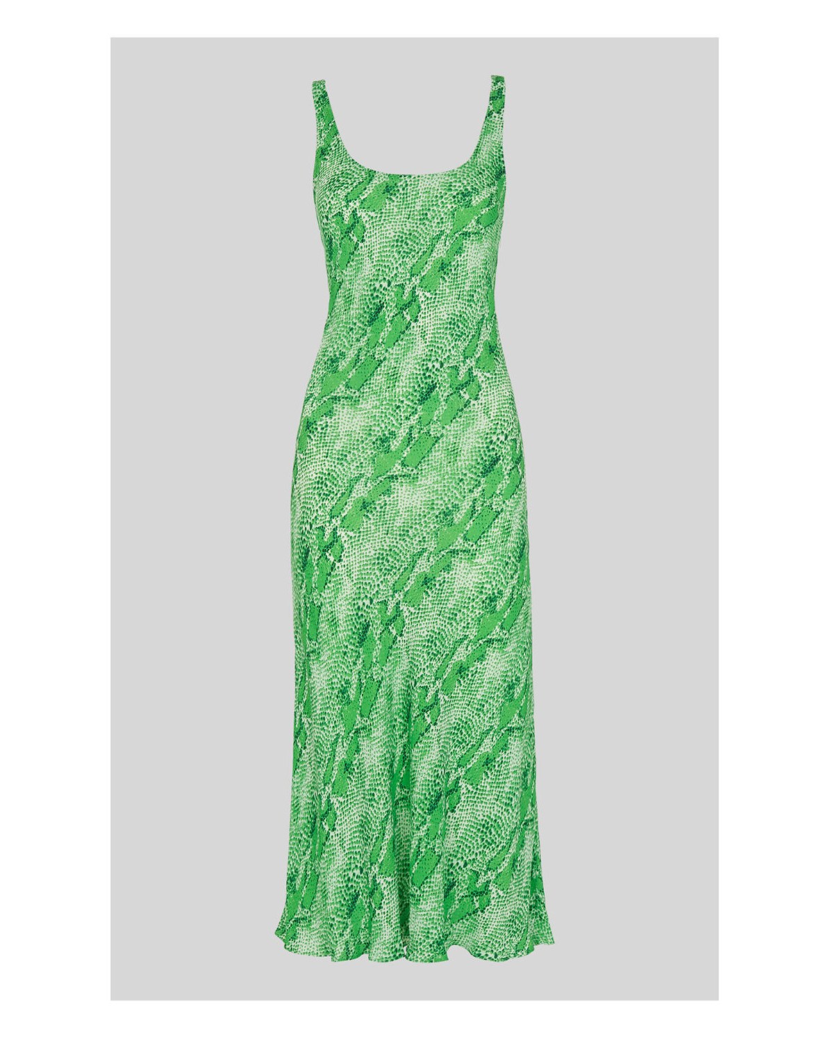 whistles python print midi dress