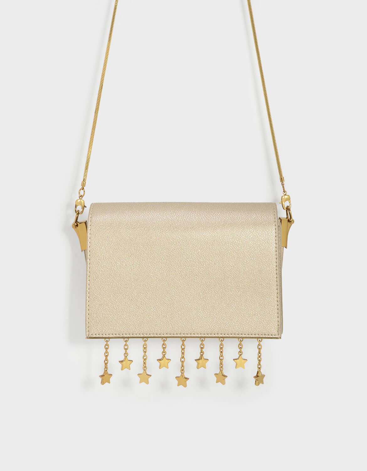 charles and keith tassel detail crossbody bag