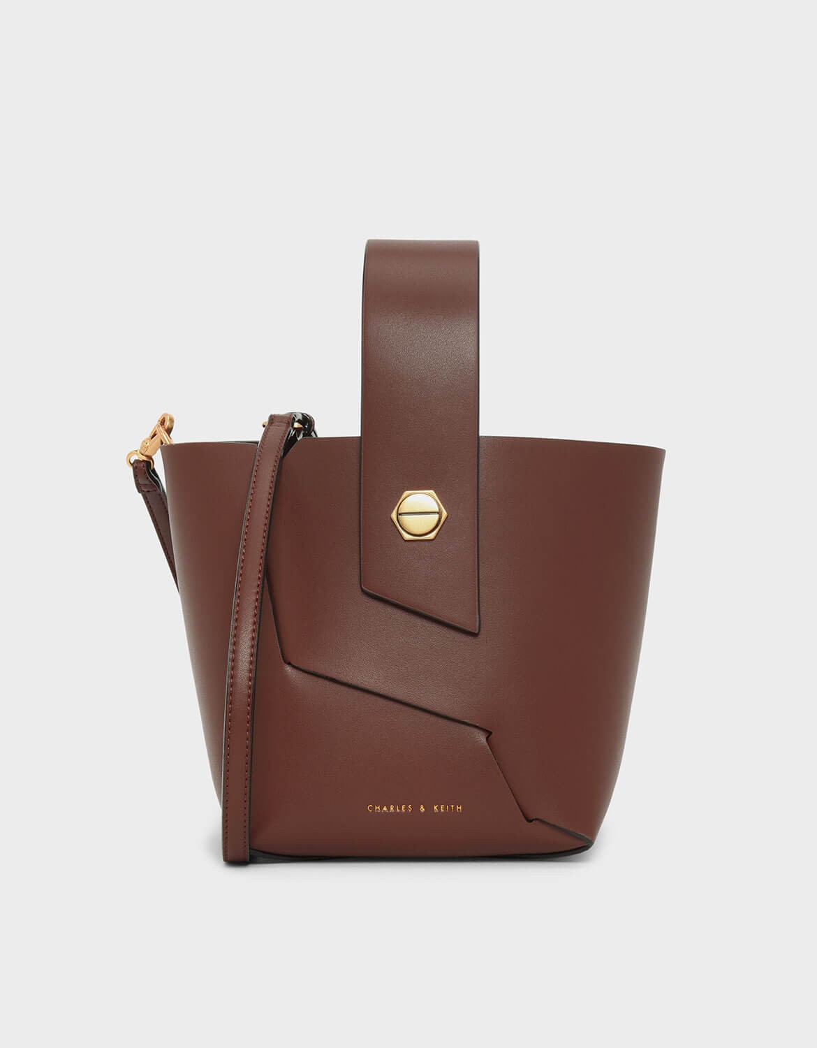 charles and keith bucket bag