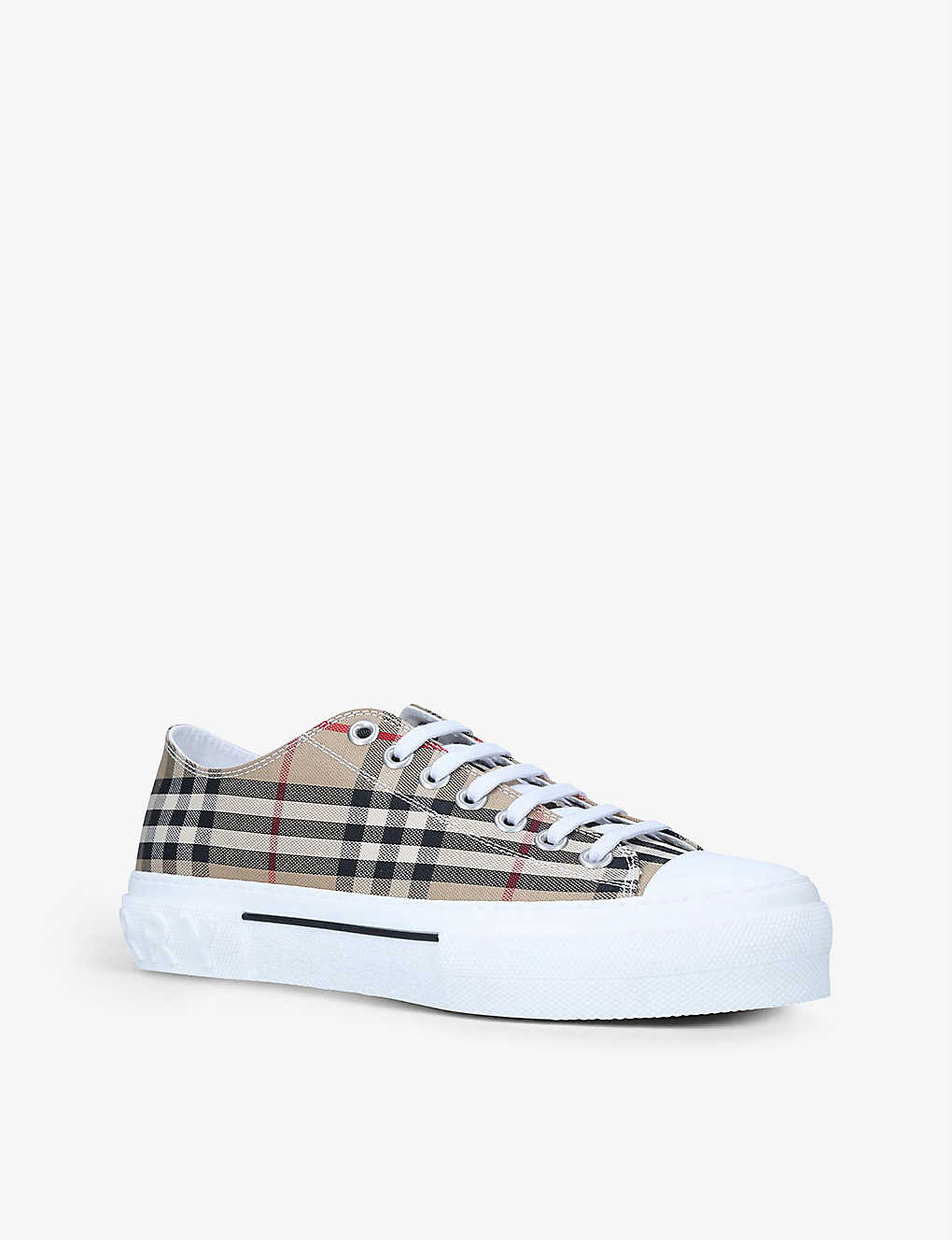burberry canvas trainers