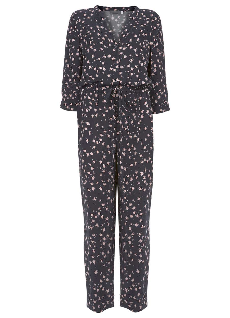 mint velvet star print jumpsuit