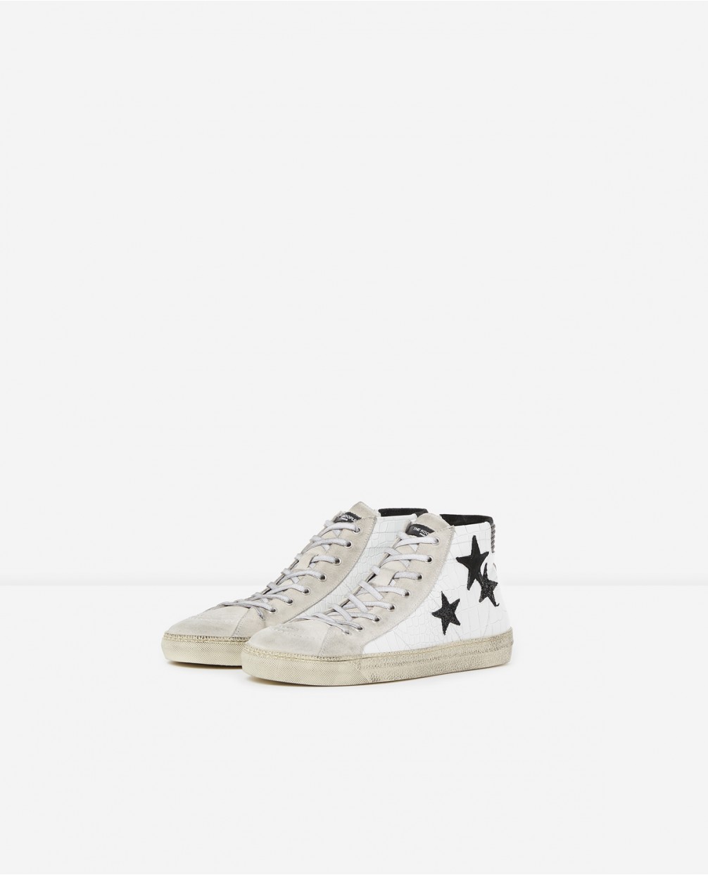 kooples high top trainers