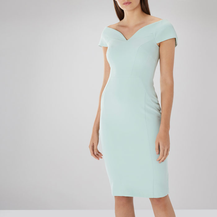 coast mint green dress