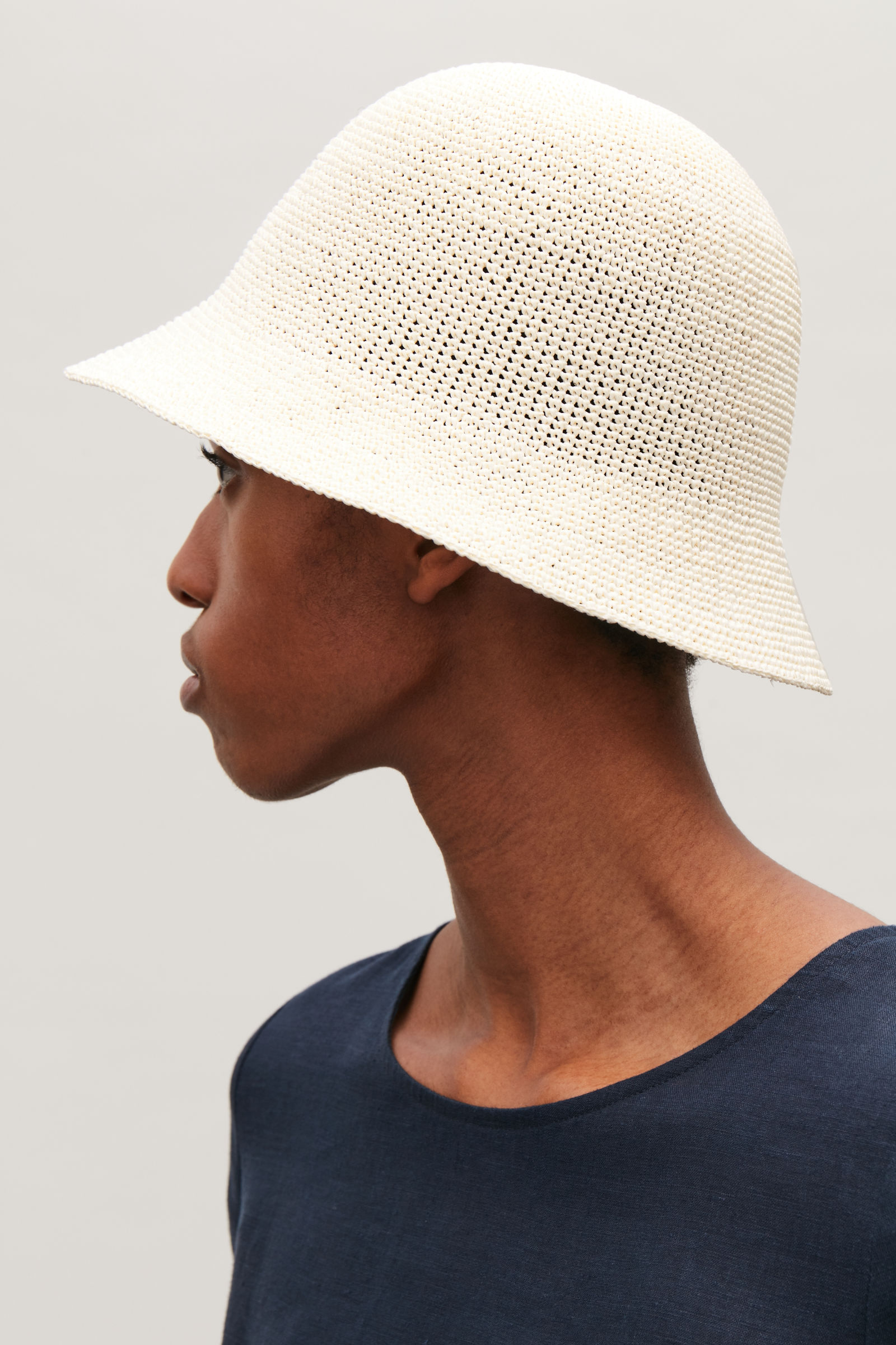 cos crochet bucket hat