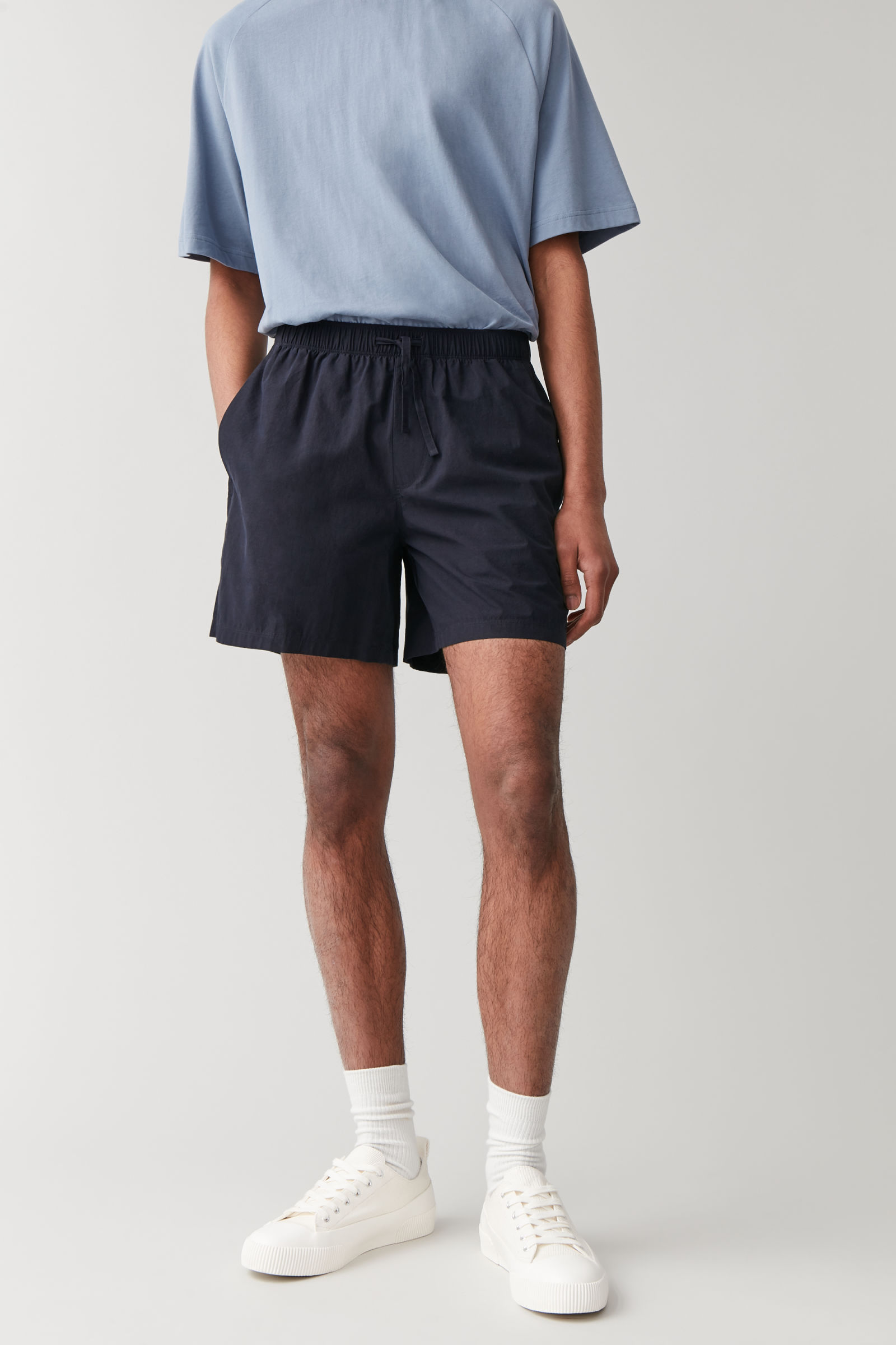 Drawstring Cotton Shorts | Endource