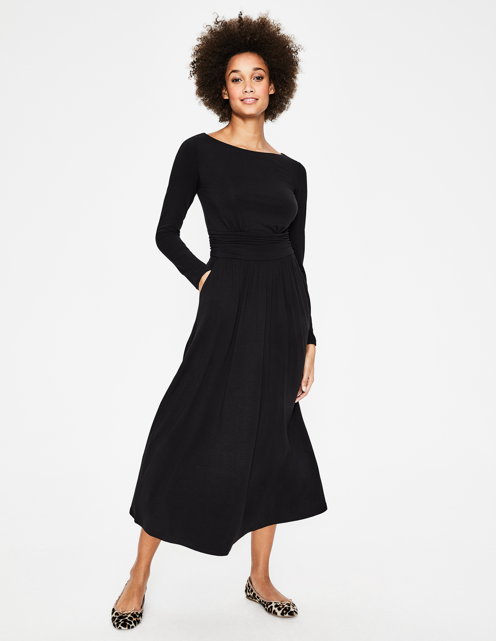 lucille jersey midi dress boden