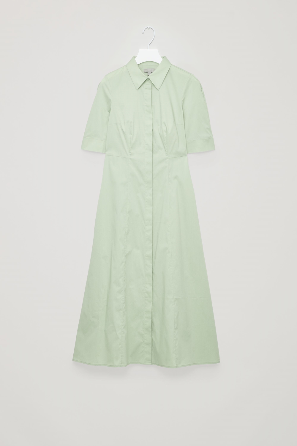 Long Cotton Shirt Dress | Endource
